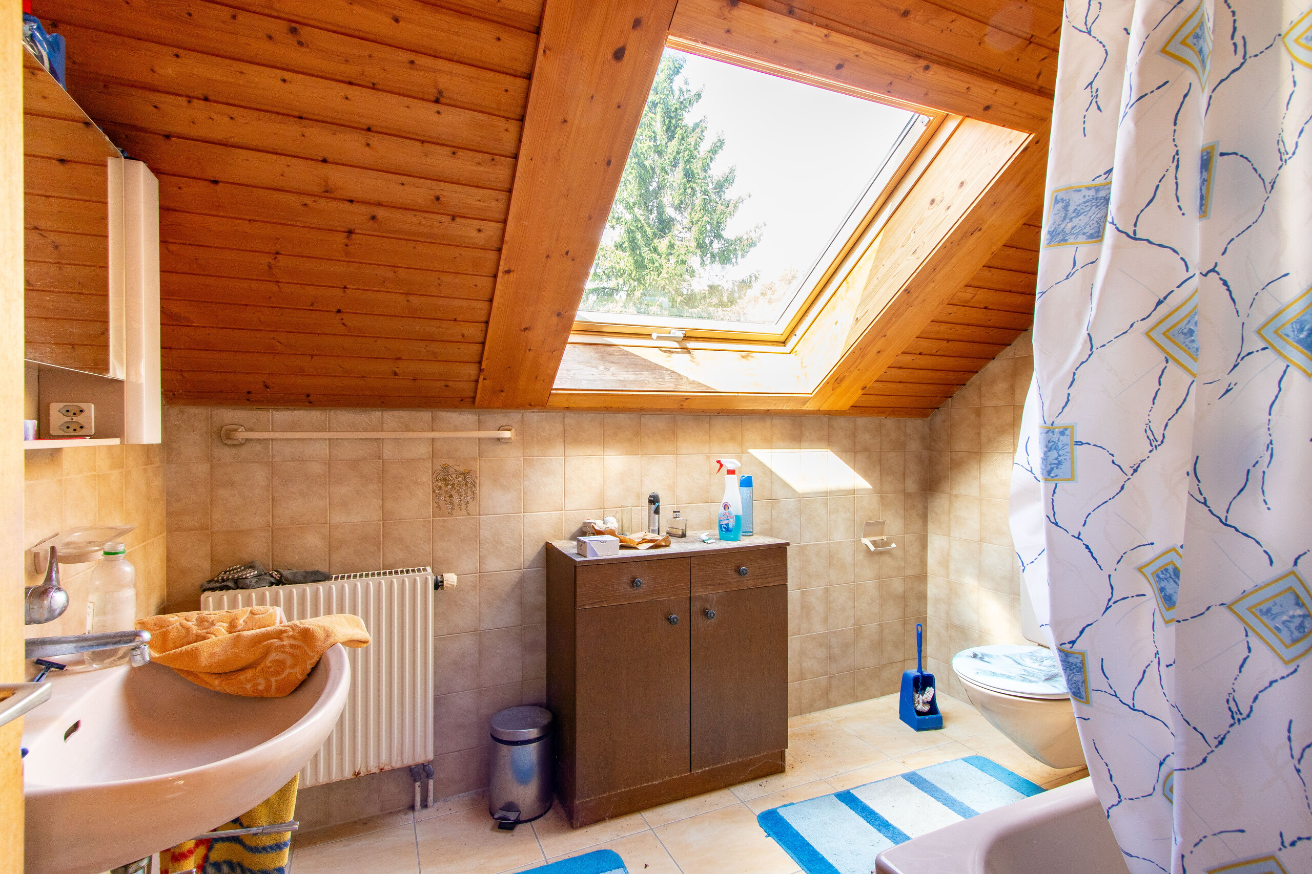Combles: bain / wc Combles: bain / wc