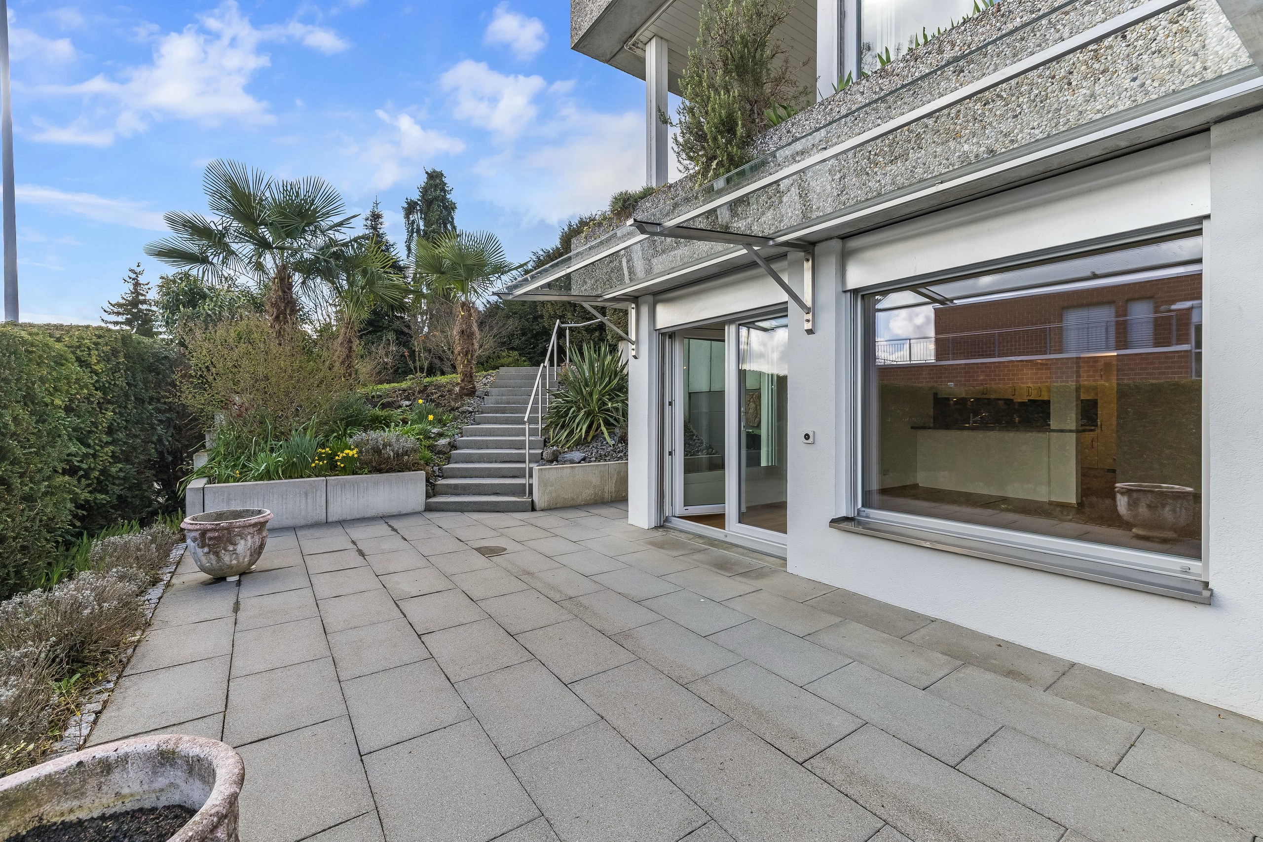 Sitzplatz Einliegerwohnung