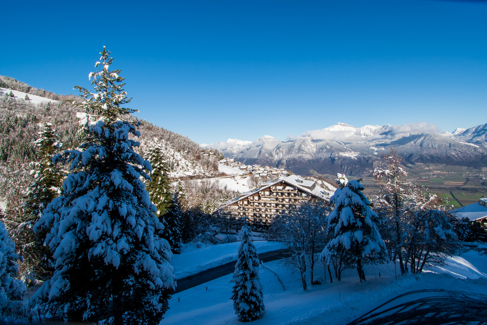 Vue depuis la chambre