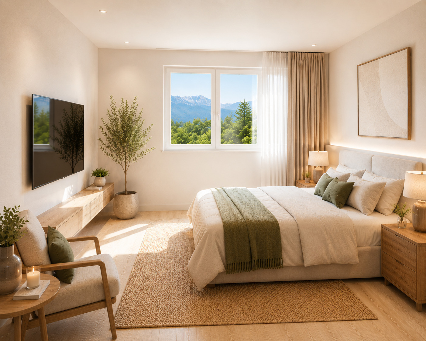 chambre lumineuse