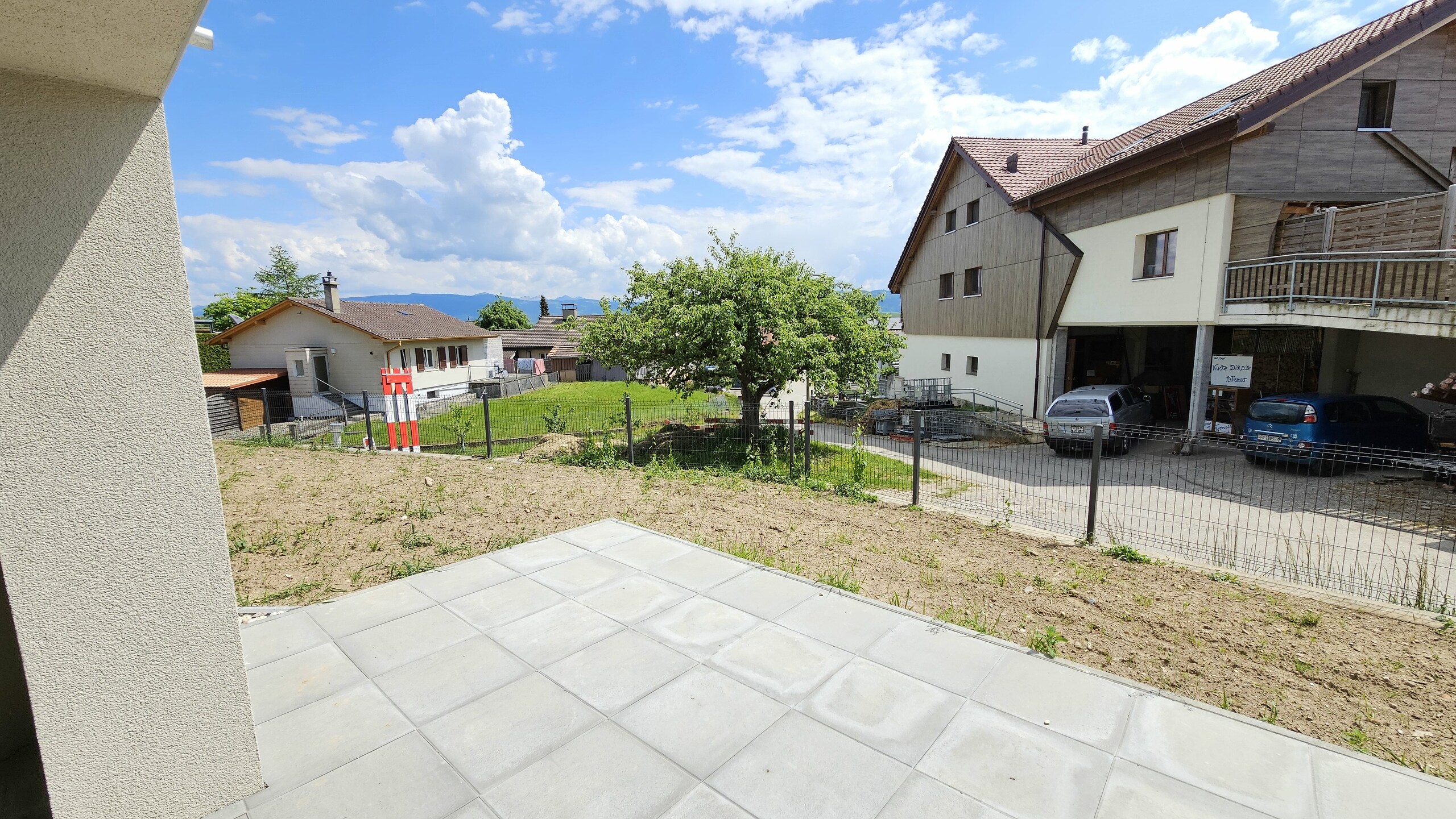 3.5 pièces rez (immeuble neuf)