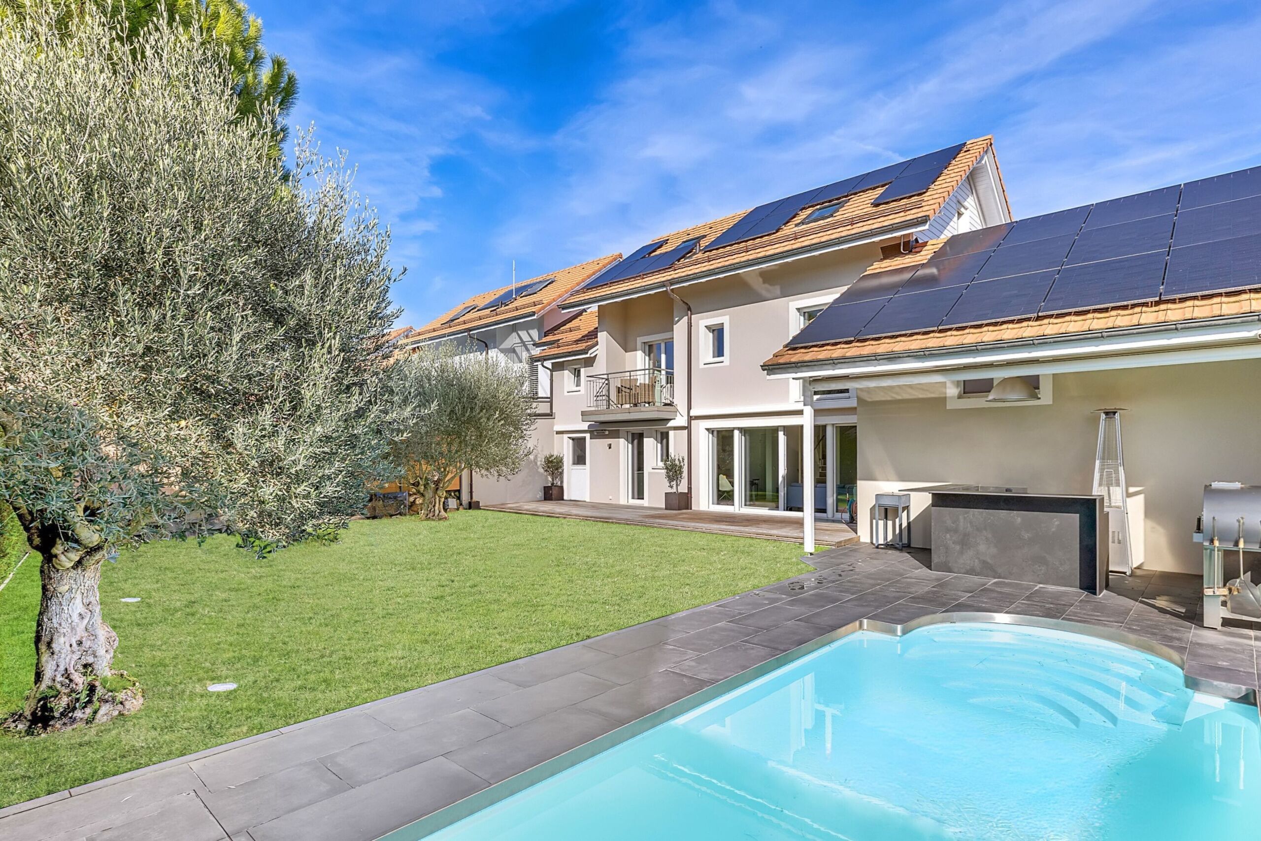 Jardin paysager intime