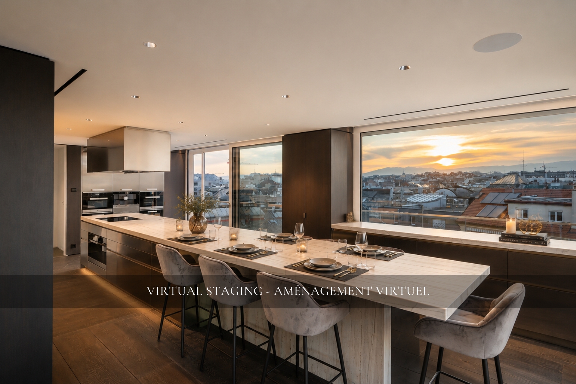 Virtual staging