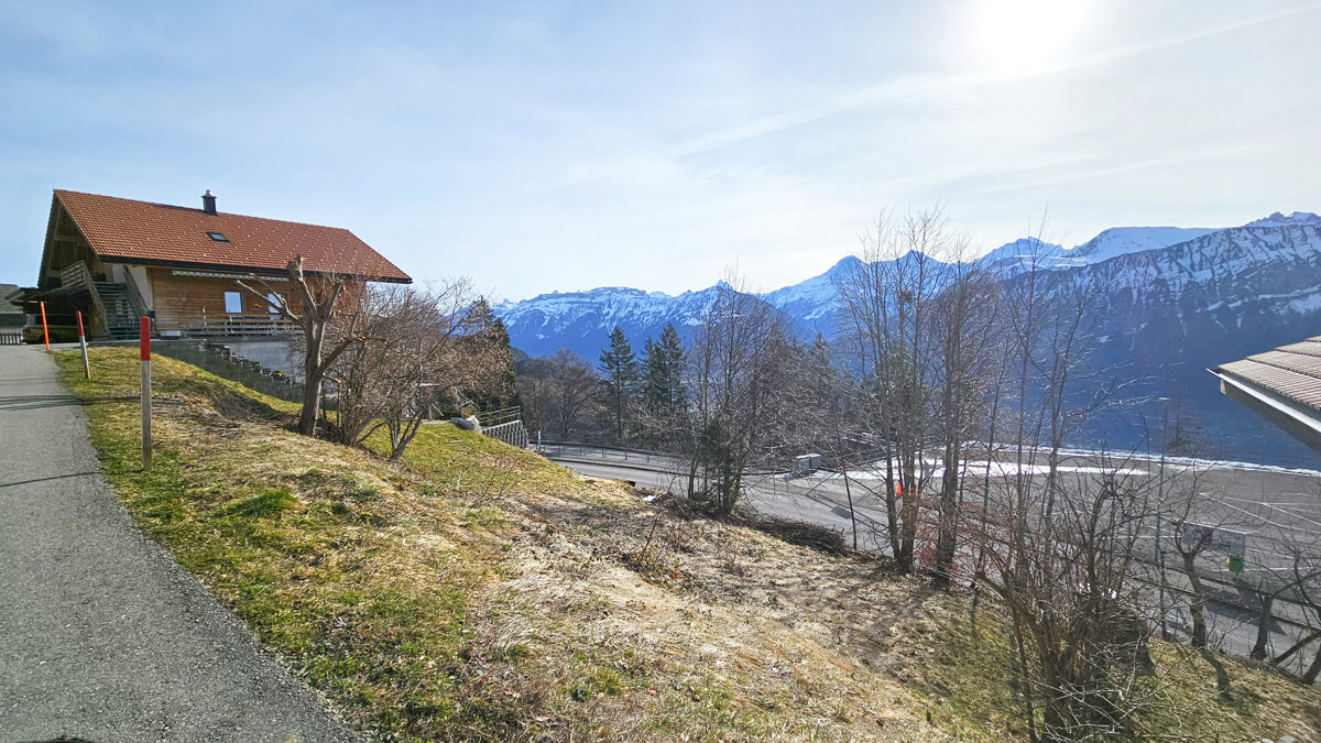 Ansicht Parzelle Nordwest