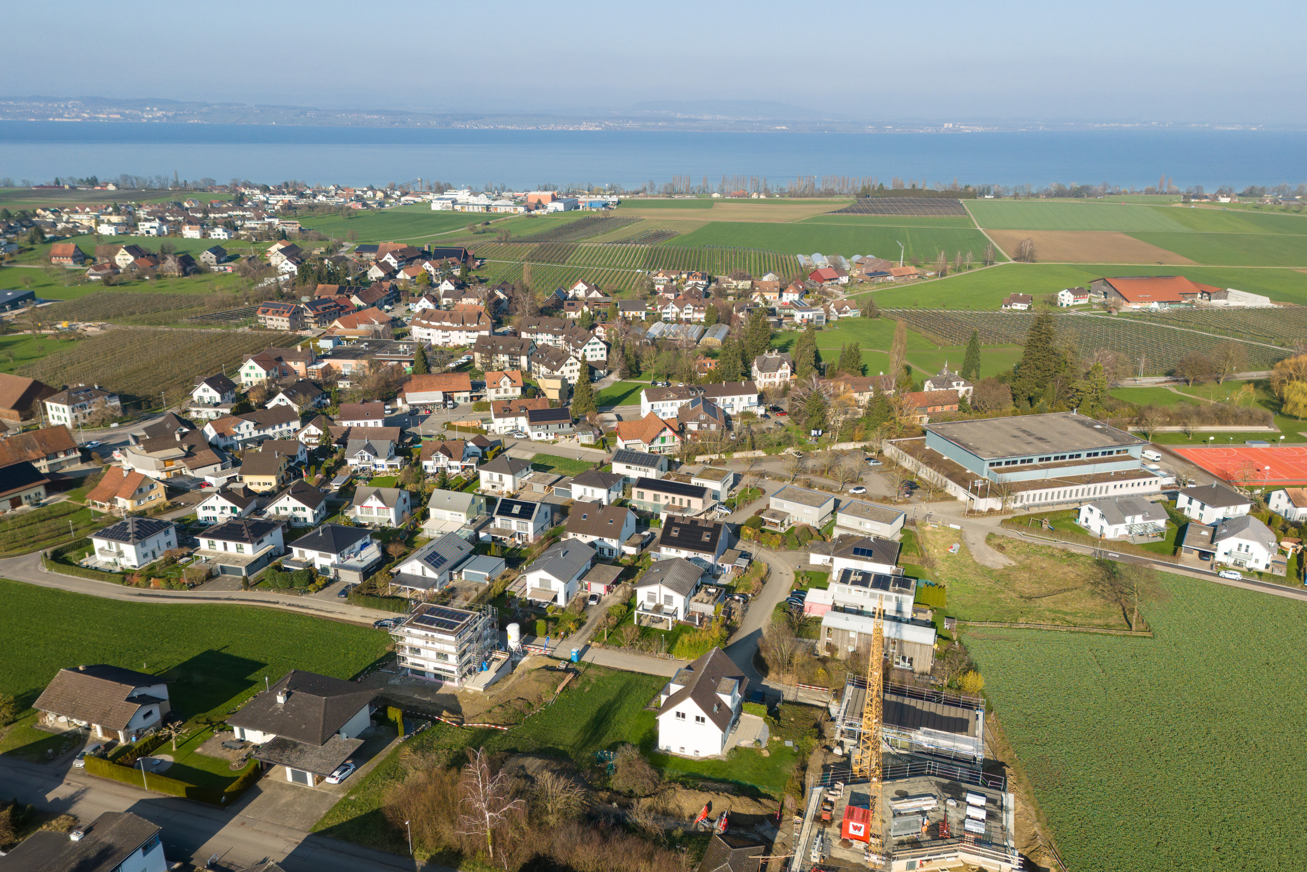 Altnau - das ruhig gelegene Wohnquartier in Seenähe mit guter Infrastruktur.