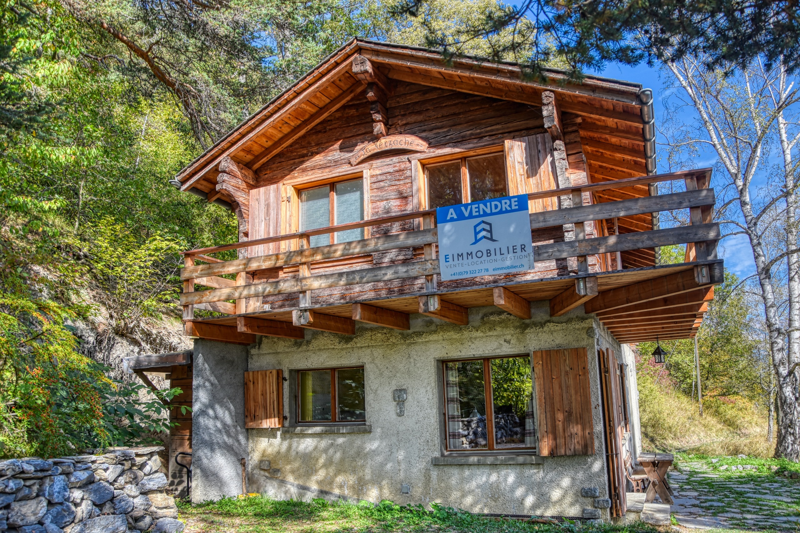 Chalet Mollens - Bâtiment