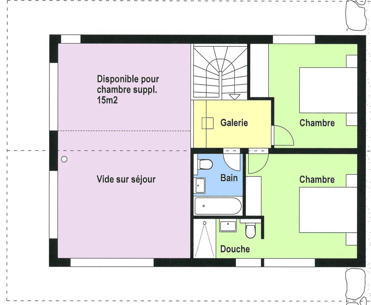 Etage sous combles