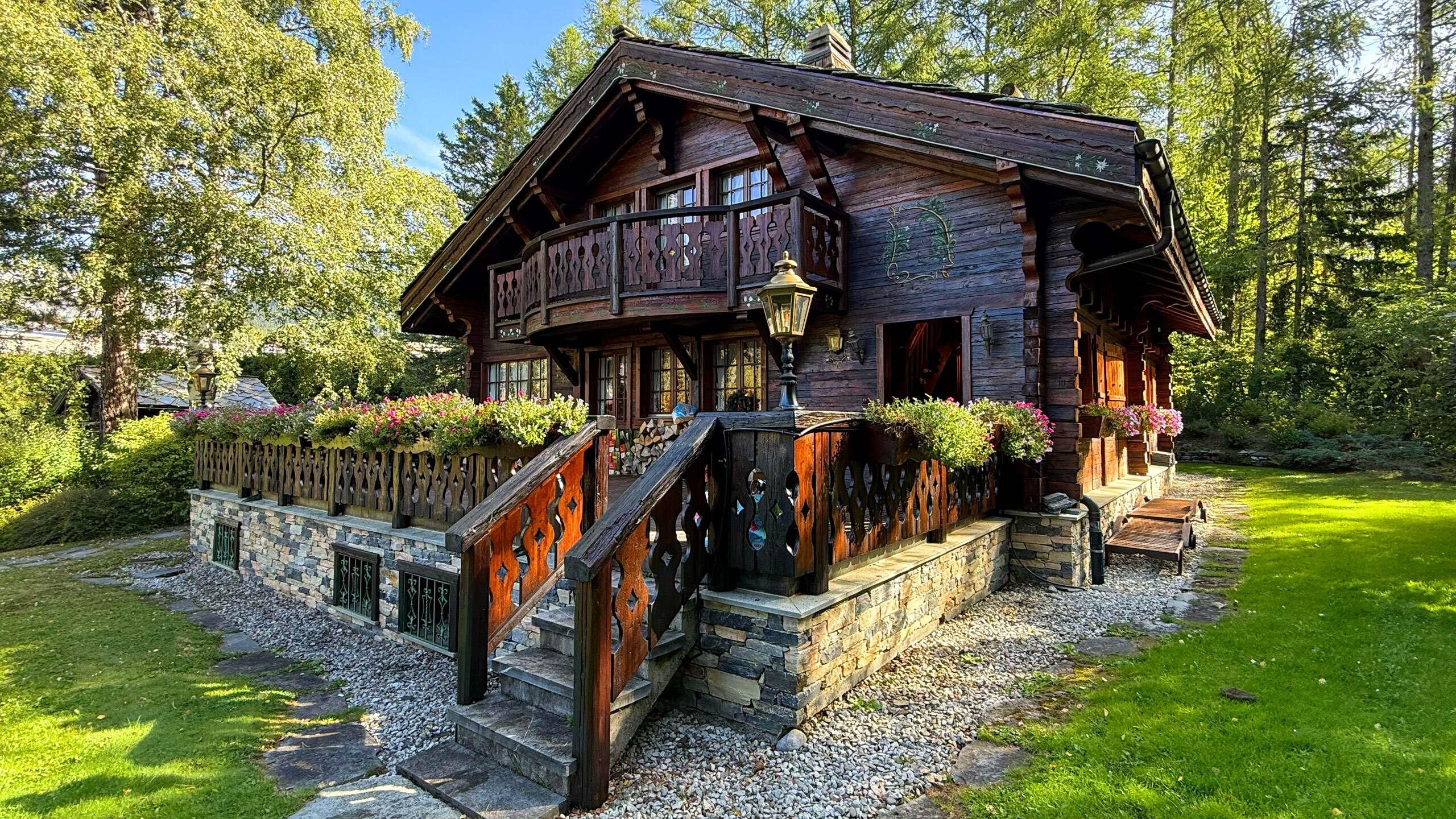 Extérieur chalet - Entrée