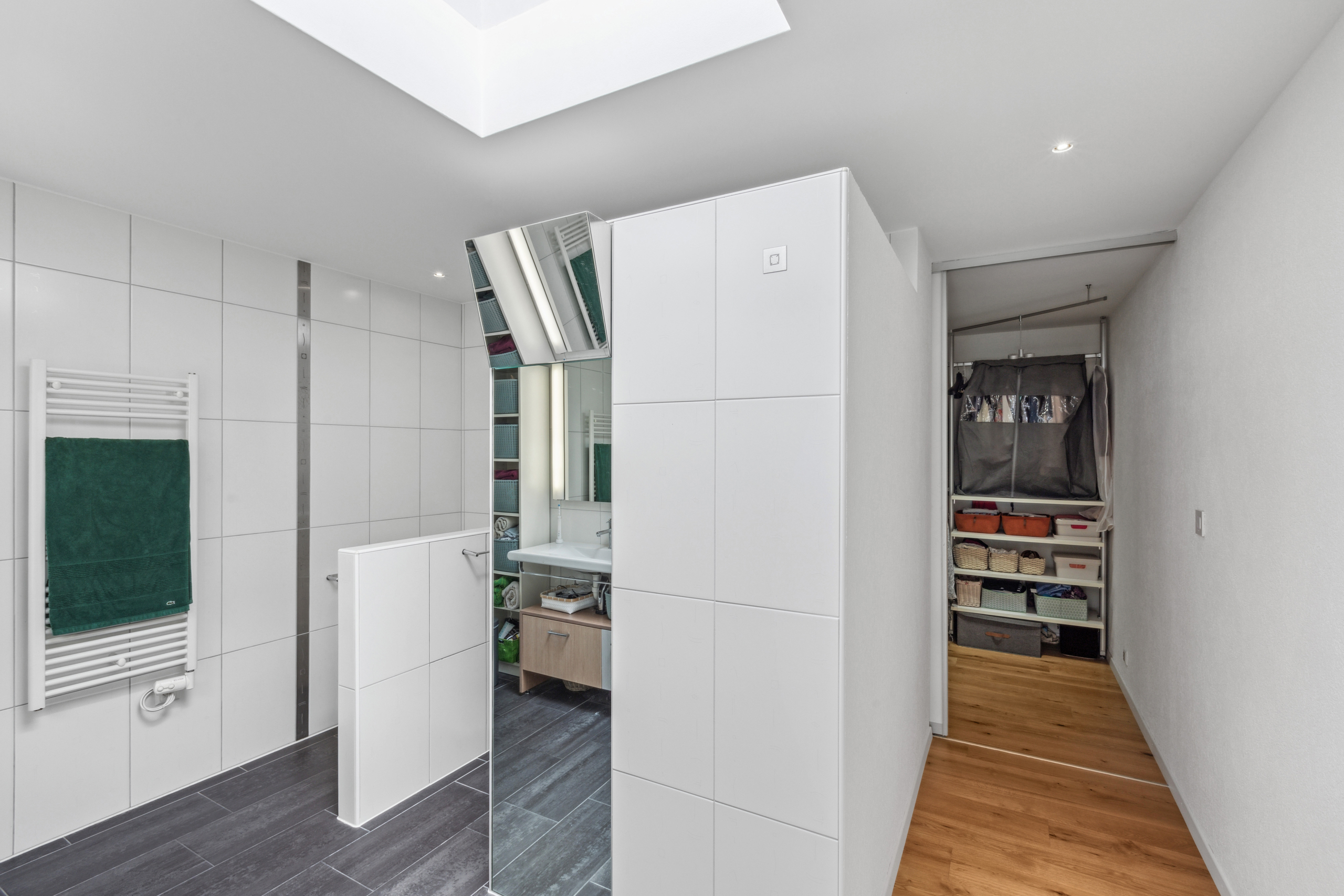 Suite parentale - salle d'eau & dressing