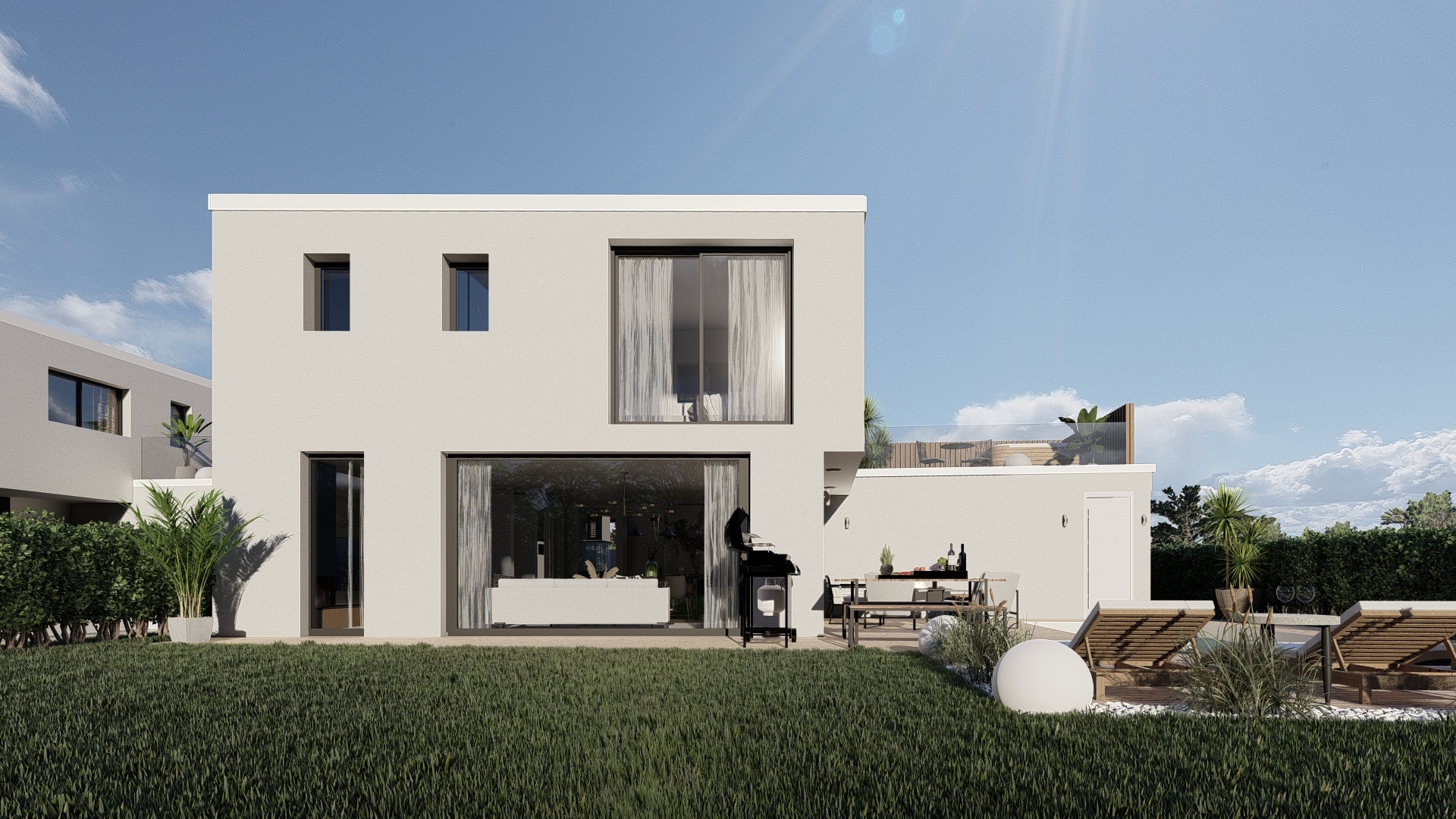 Villa A  côté jardin