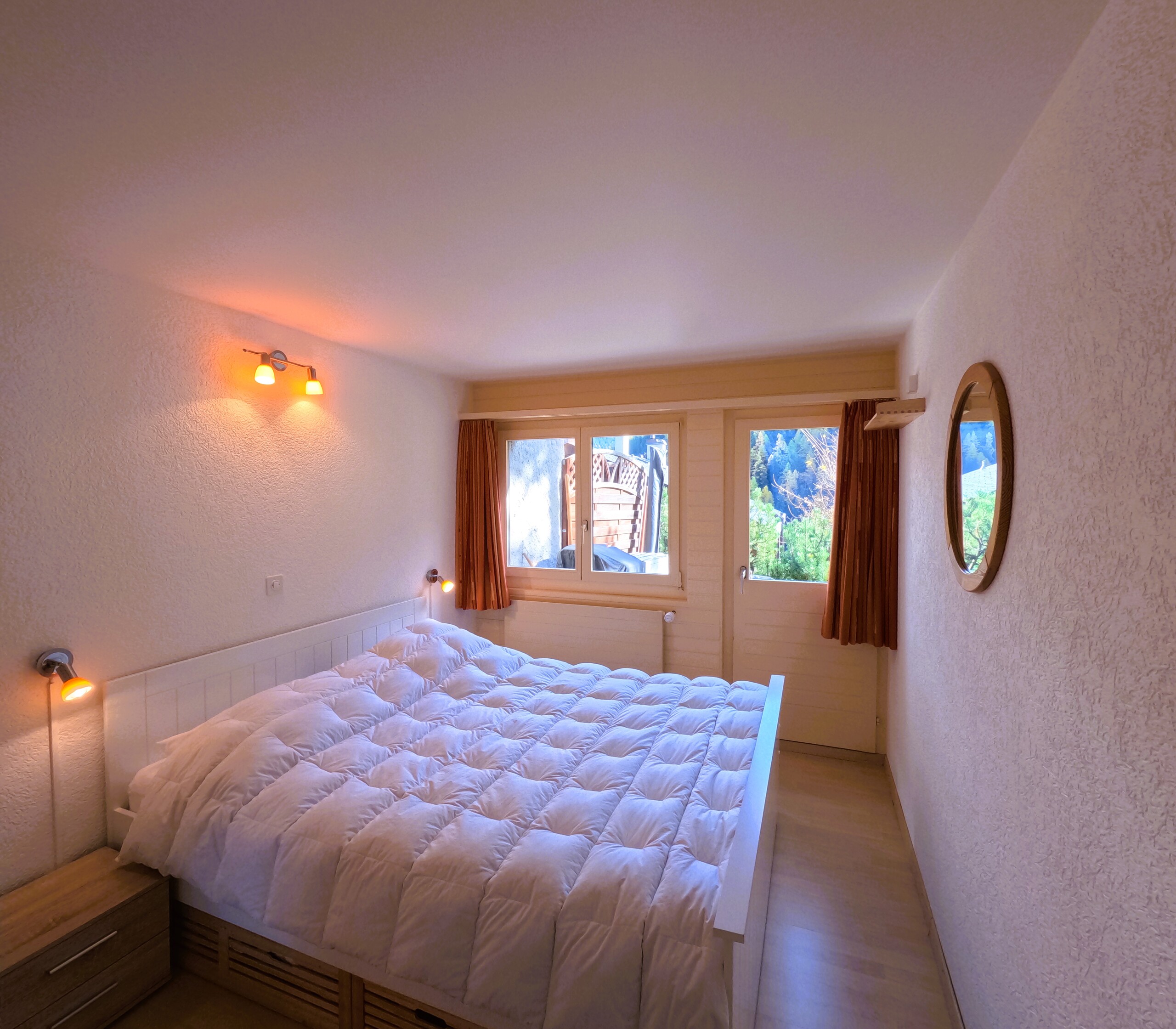 Chambre à coucher double 