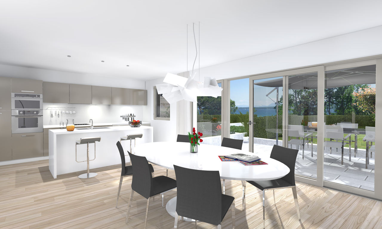 Vue salle à manger-terrasse 1