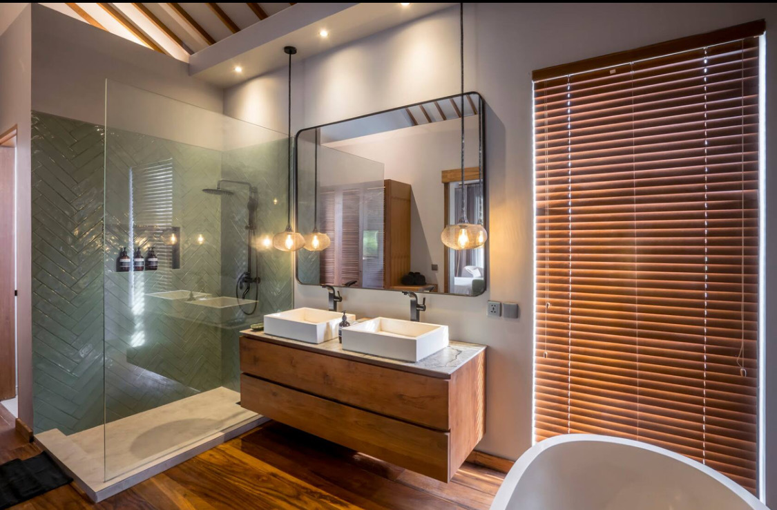 Salle-de-bains douche & baignoire