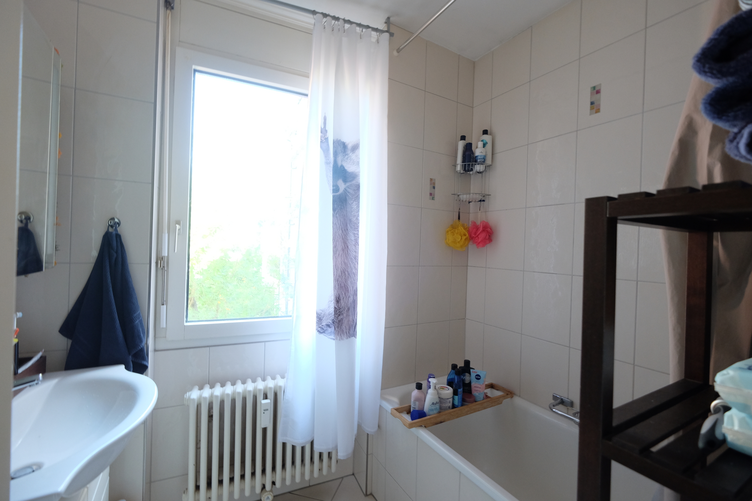 Badezimmer mit Badewanne