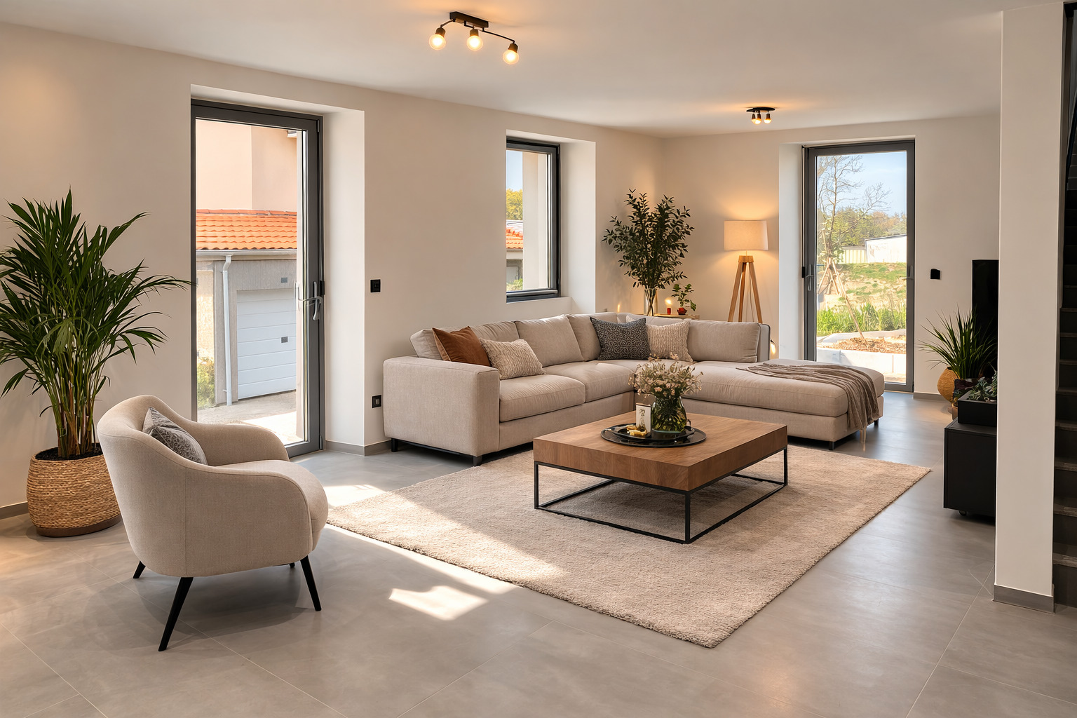 Crissier | Maison Jumelle F1 | Salon