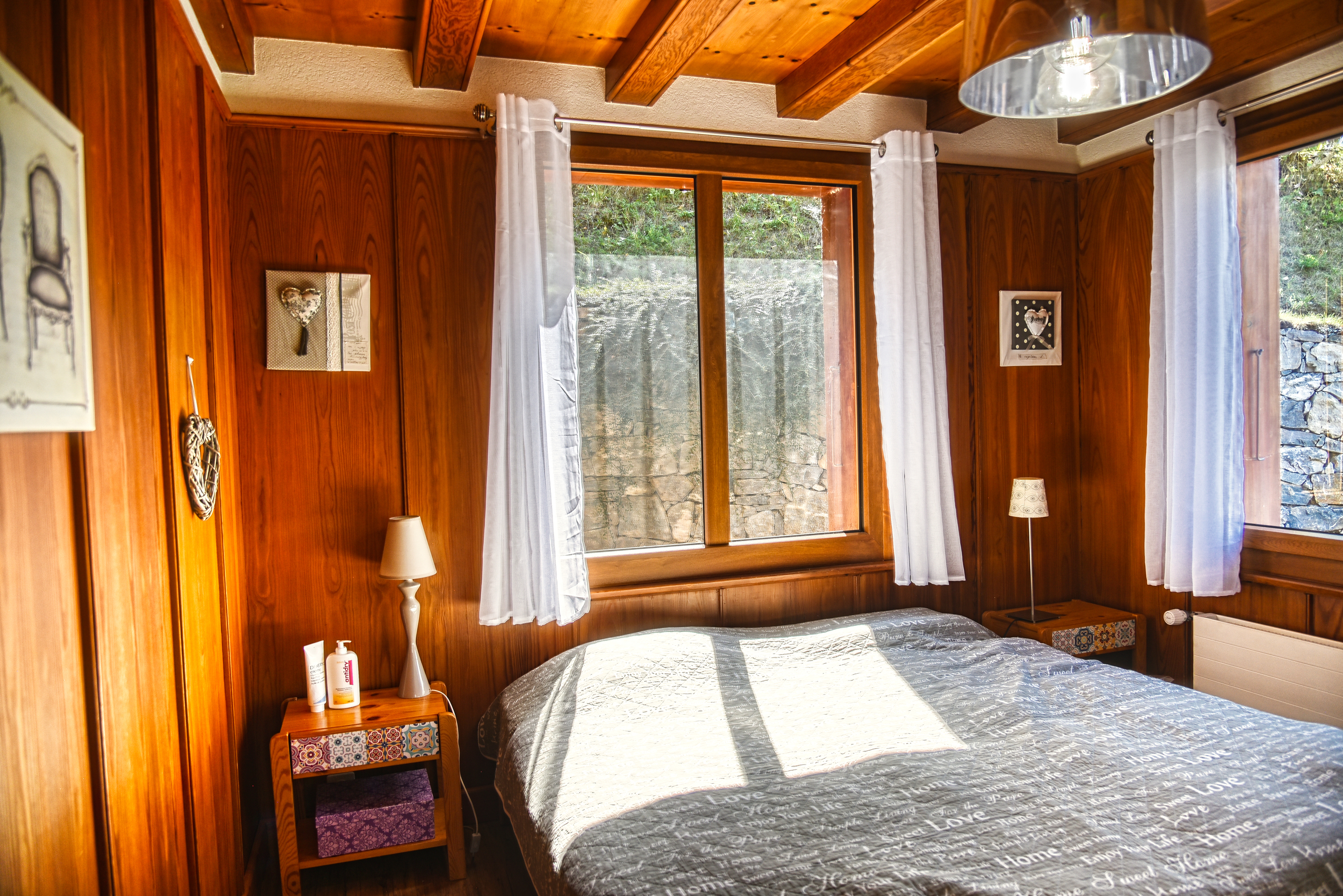 Wohnung Vercorin - Schlafzimmer Wohnung Vercorin - Schlafzimmer