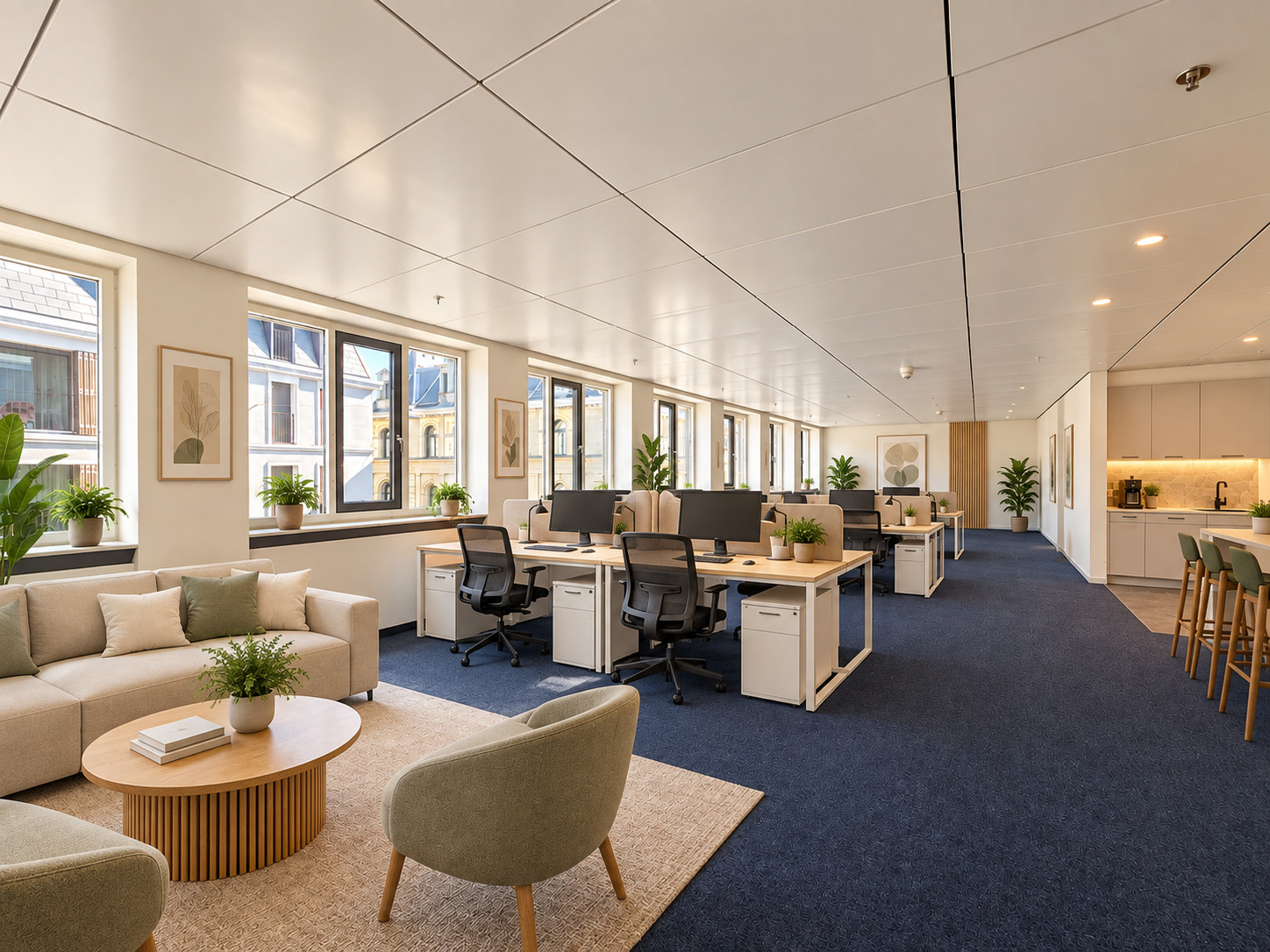 Visualisierung Büro