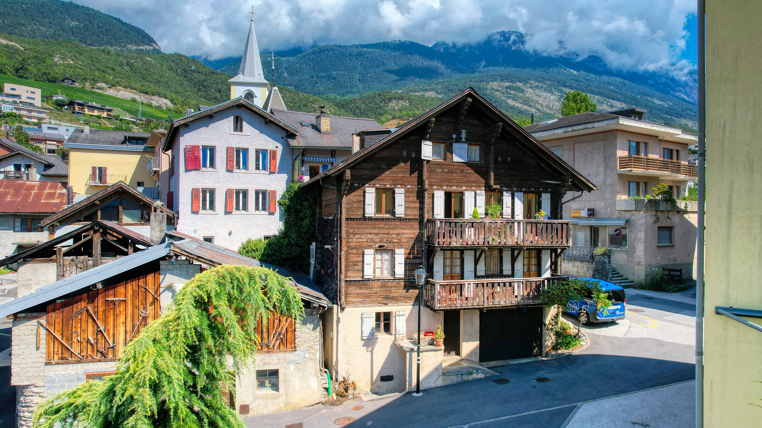 Maison Villageoise - vue drône