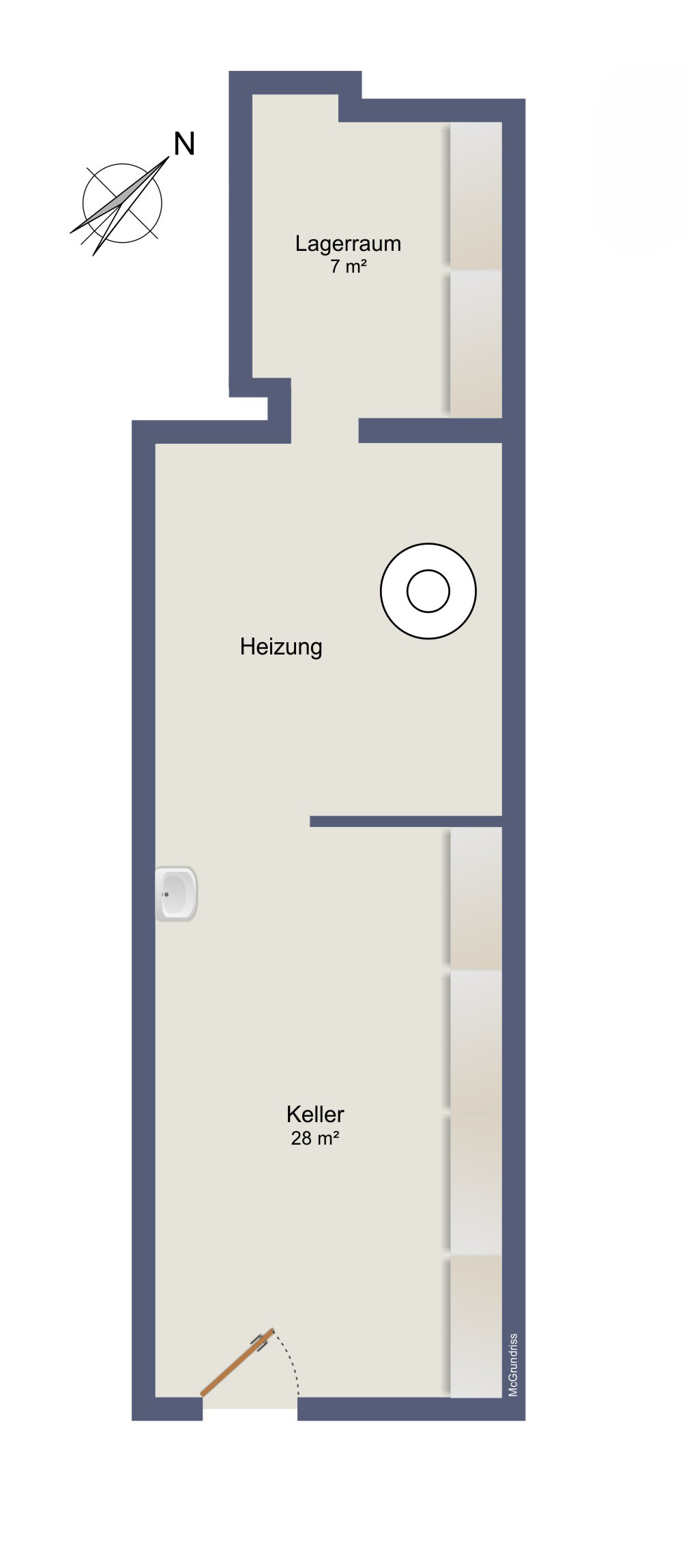 Grundriss Kellergeschoss