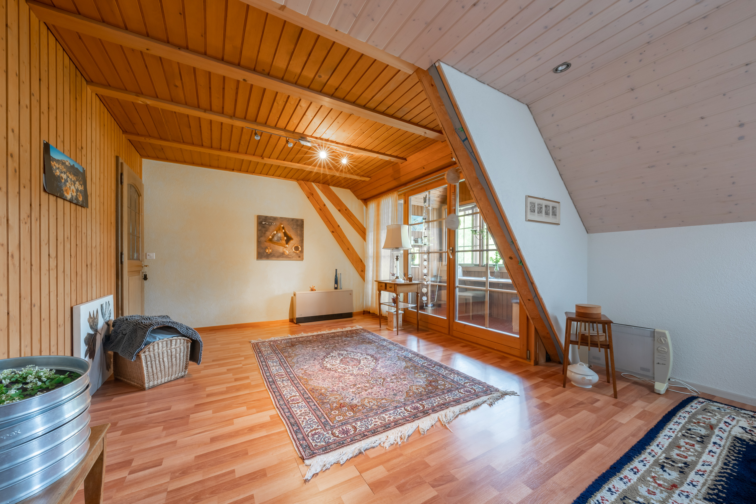 Büro der Dachwohnung Büro der Dachwohnung