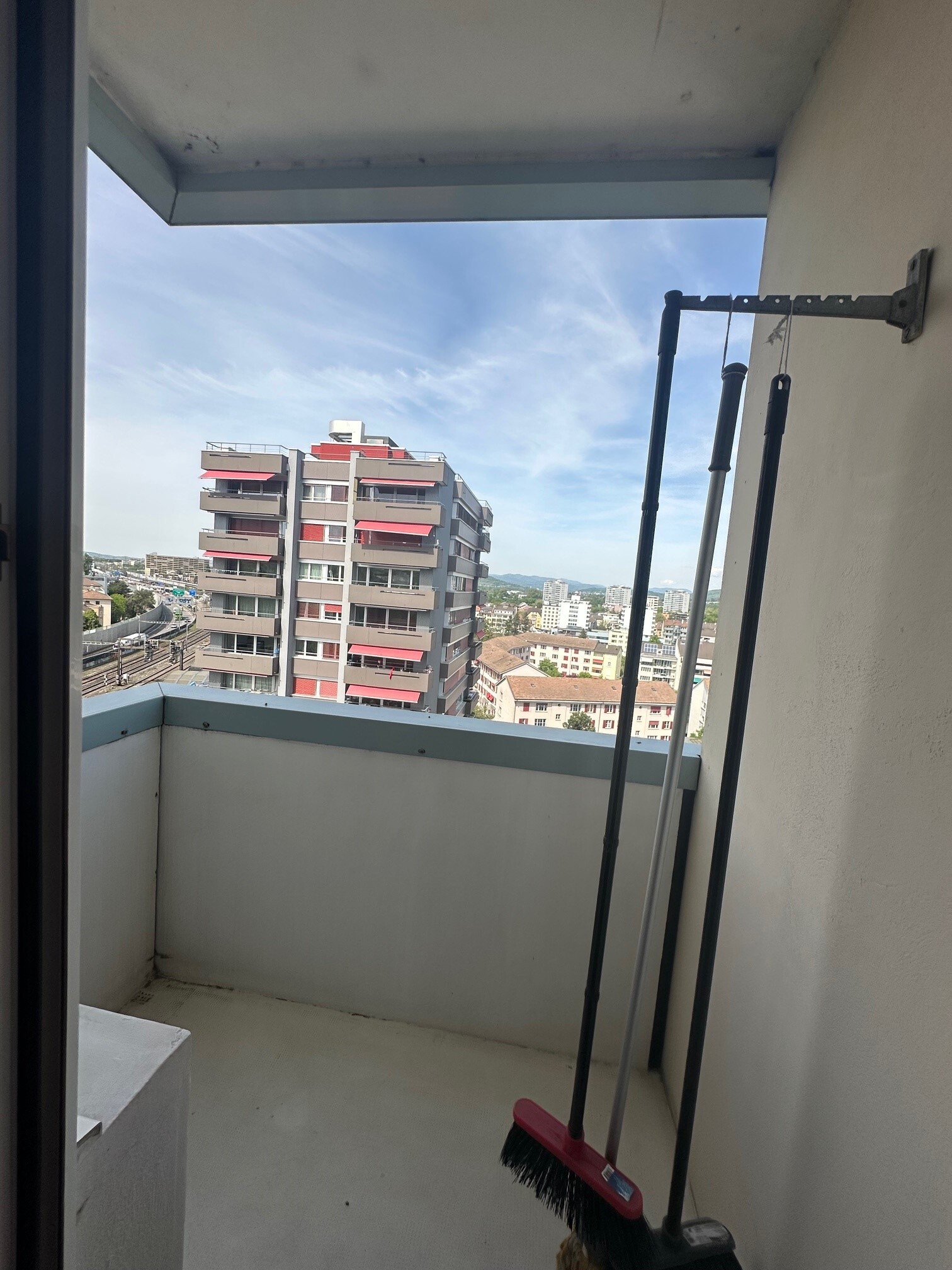 Balkon bei Küche klein