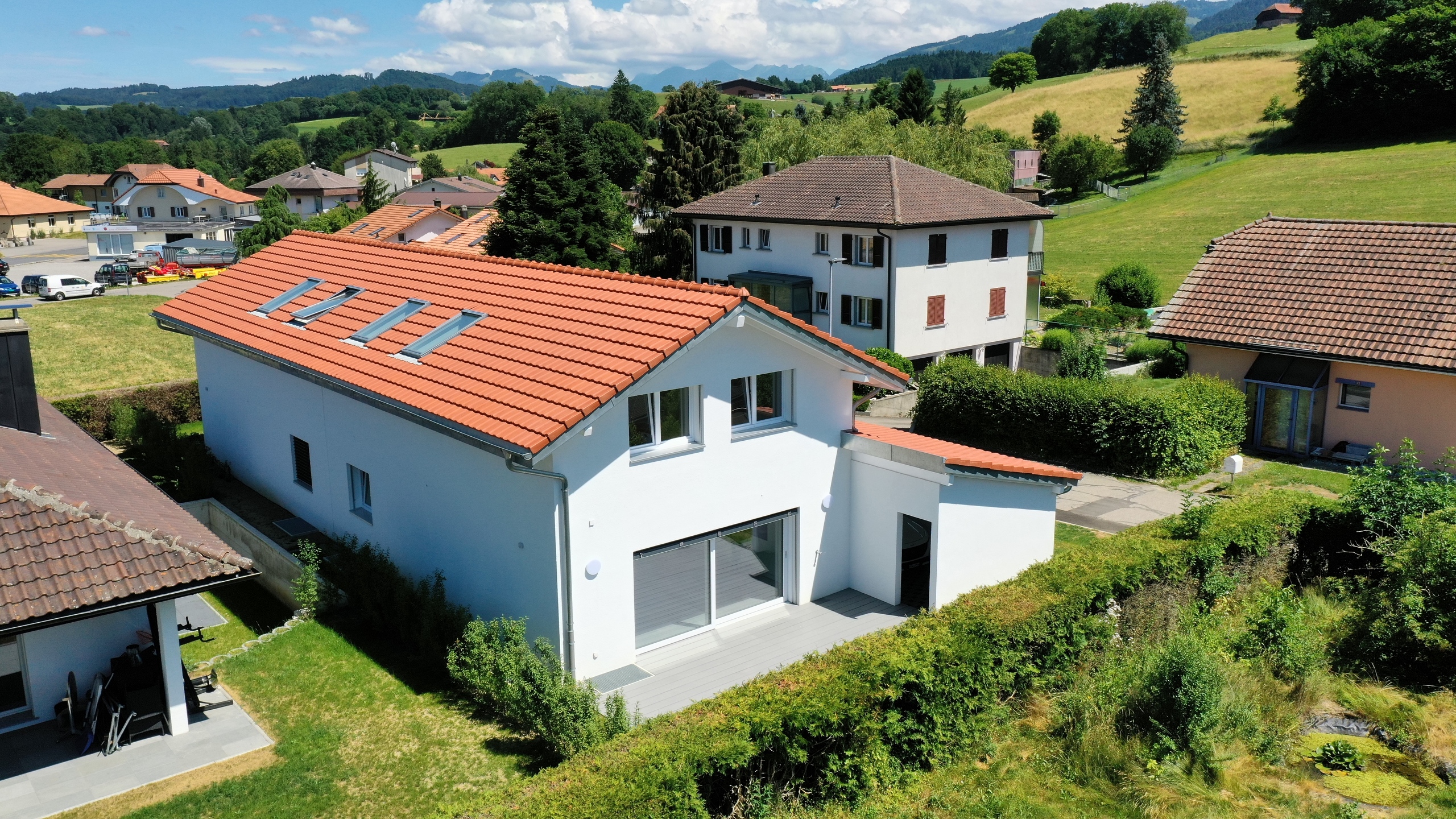 Vue aérienne