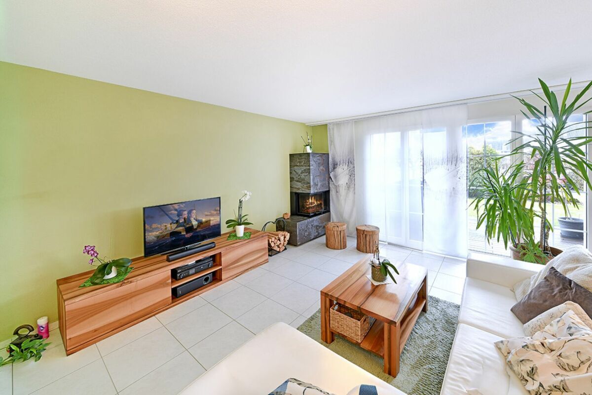 Wohnbereich mit direktem Zugang in den Garten