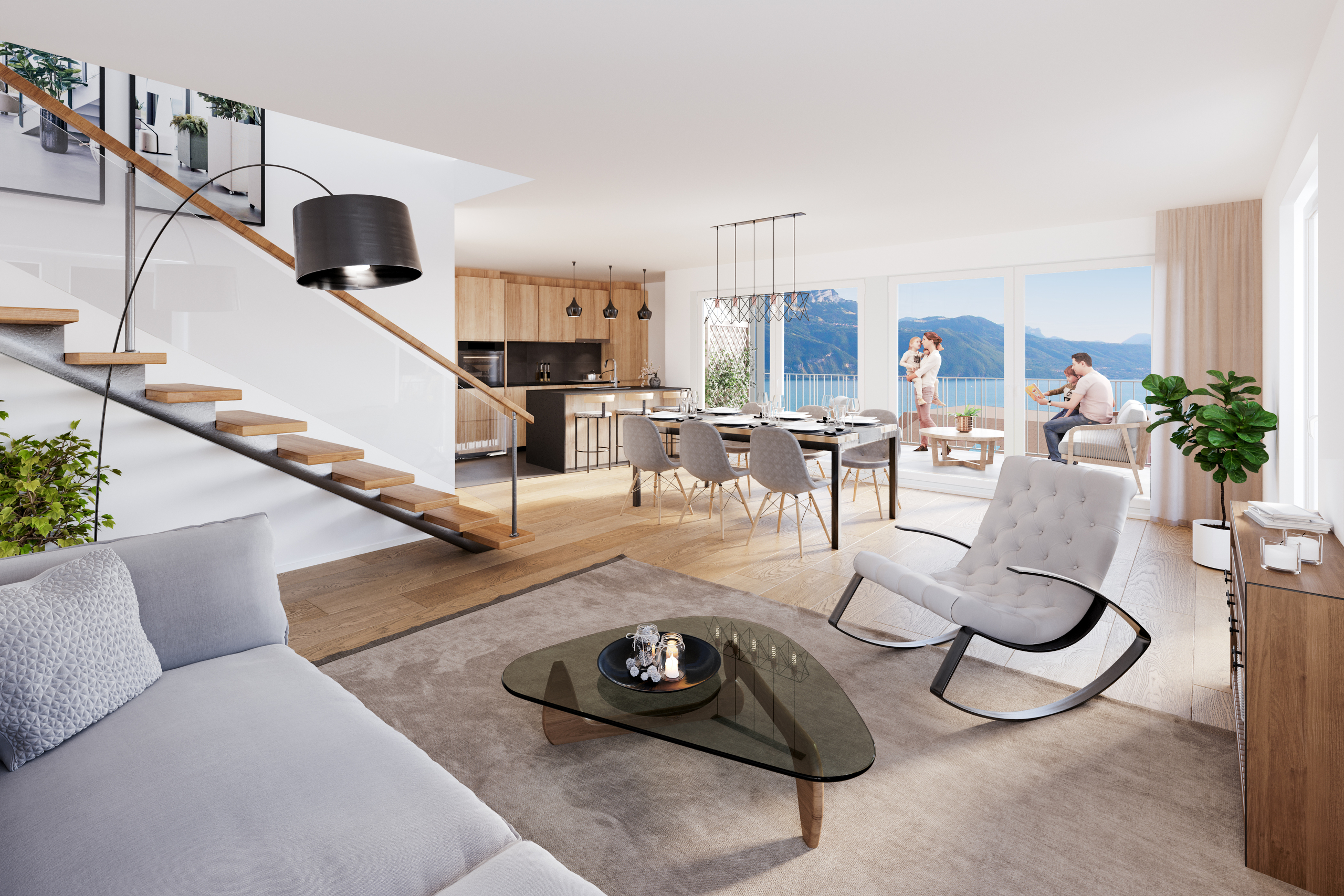 Pièce de vie - B302 Pièce de vie - B302