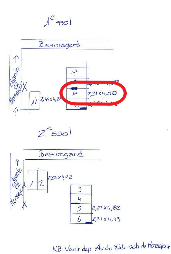 Plan parking