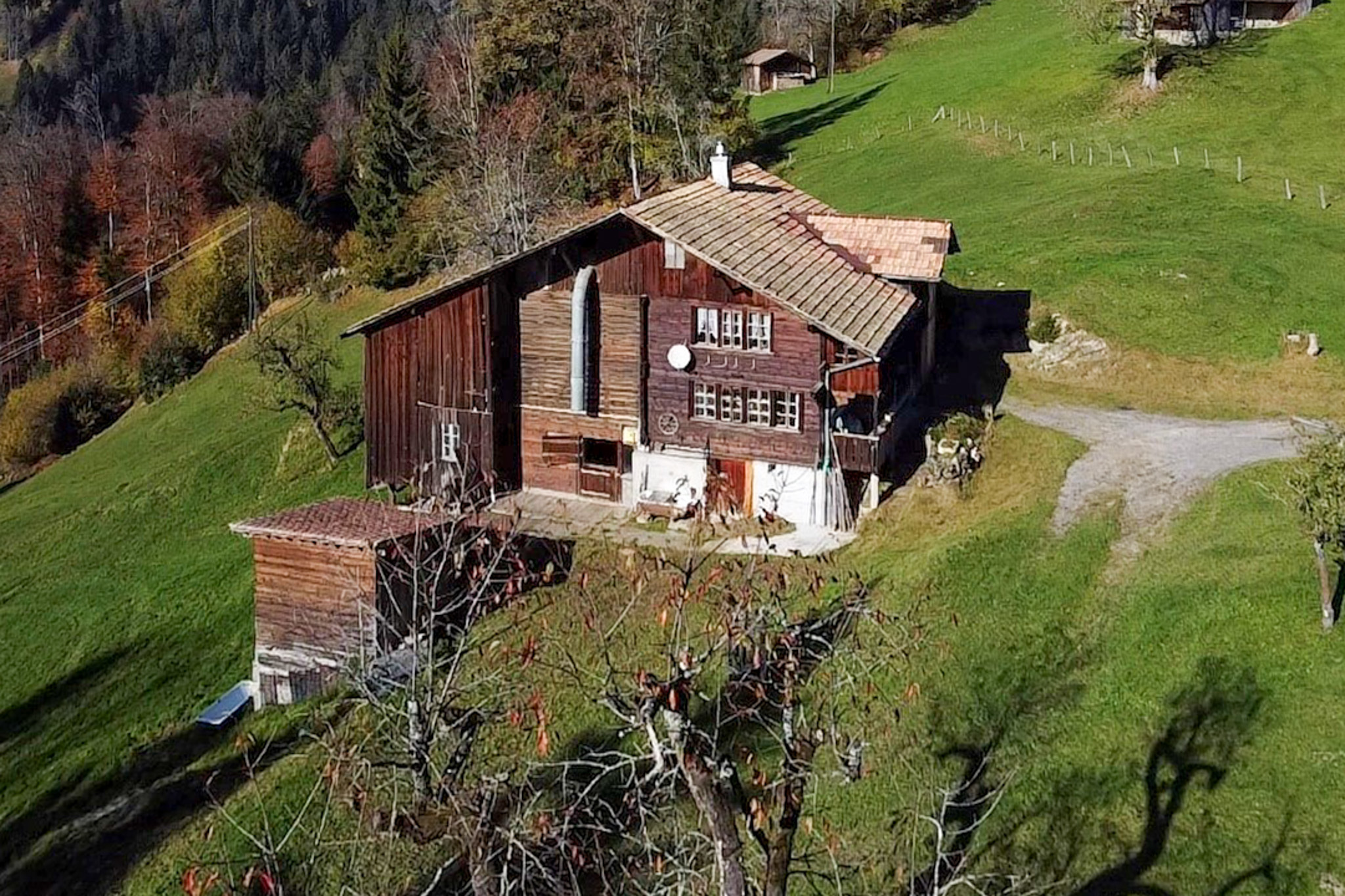 Chalet Aussen Ansicht - Südseite