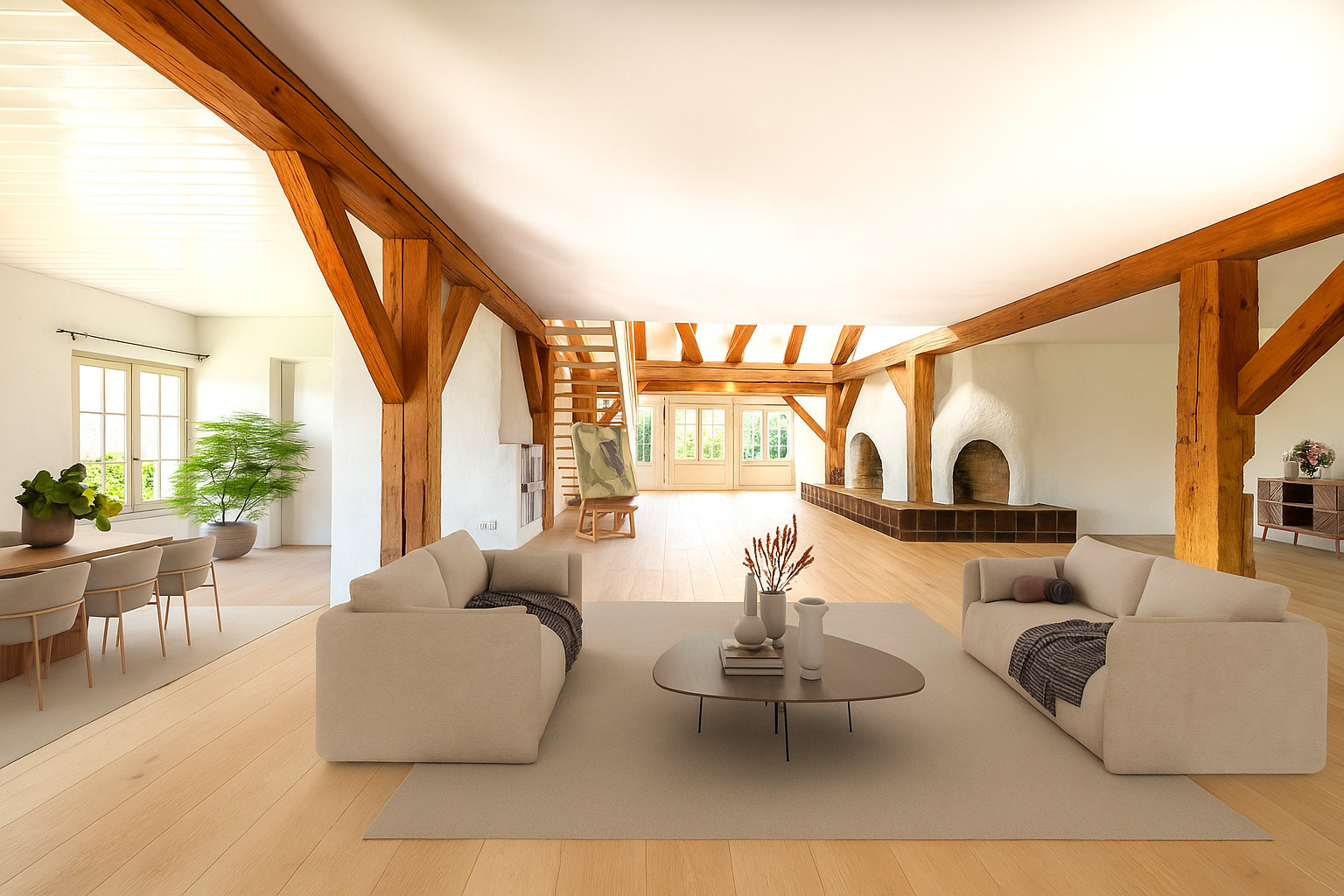 Visualisierung Wohnzimmer