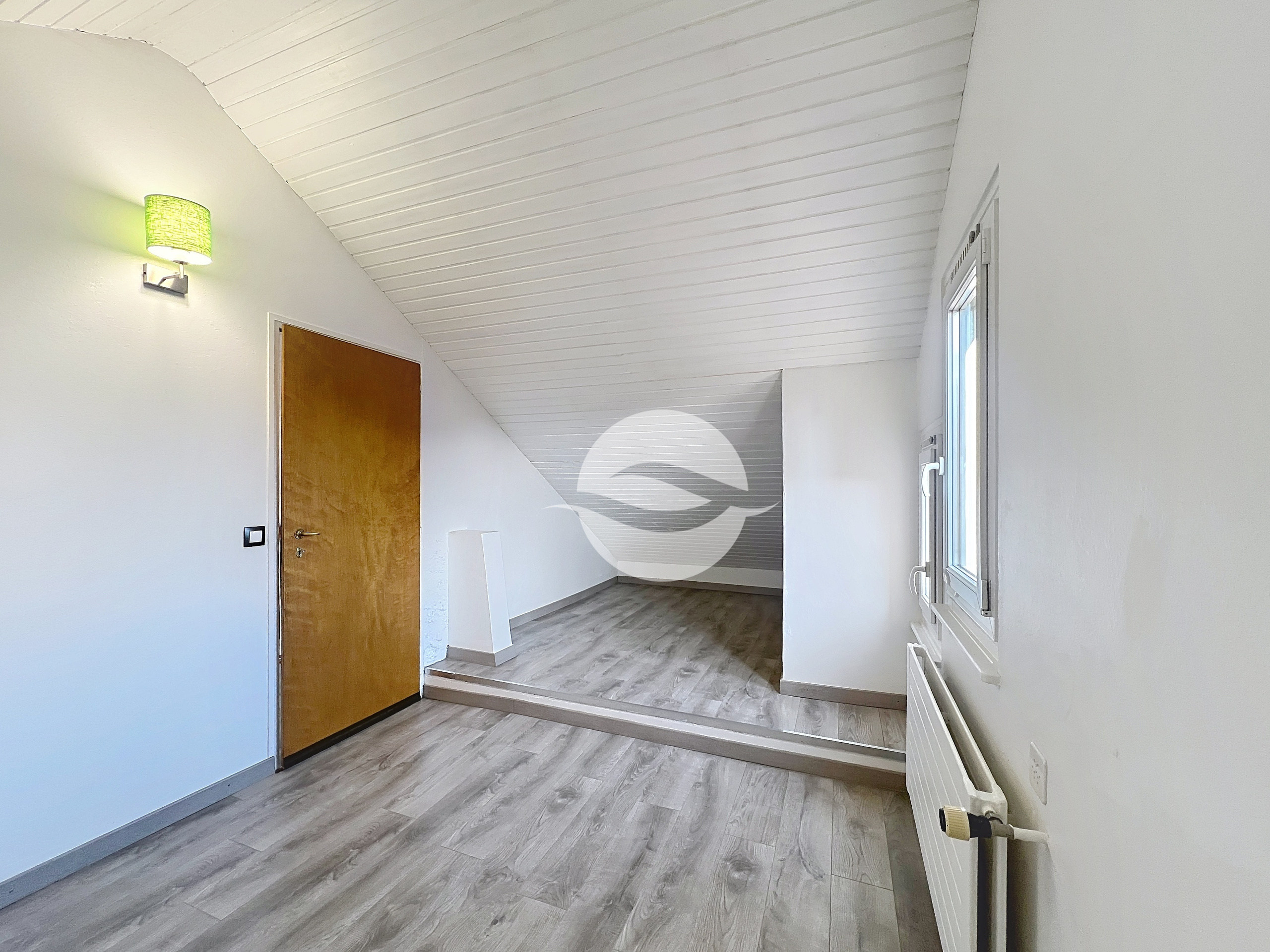 Chambre à coucher 3 en sous pente 