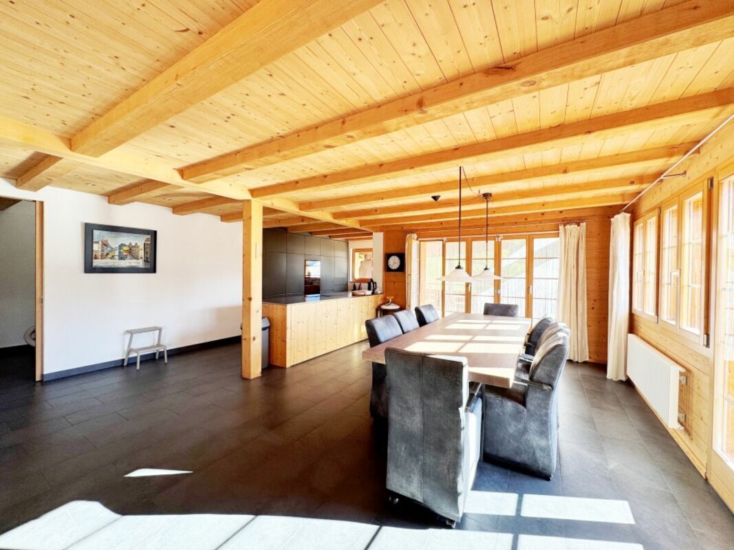 Essbereich mit Küche