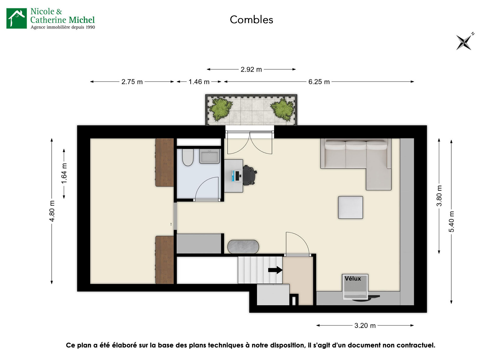plan combles plan combles