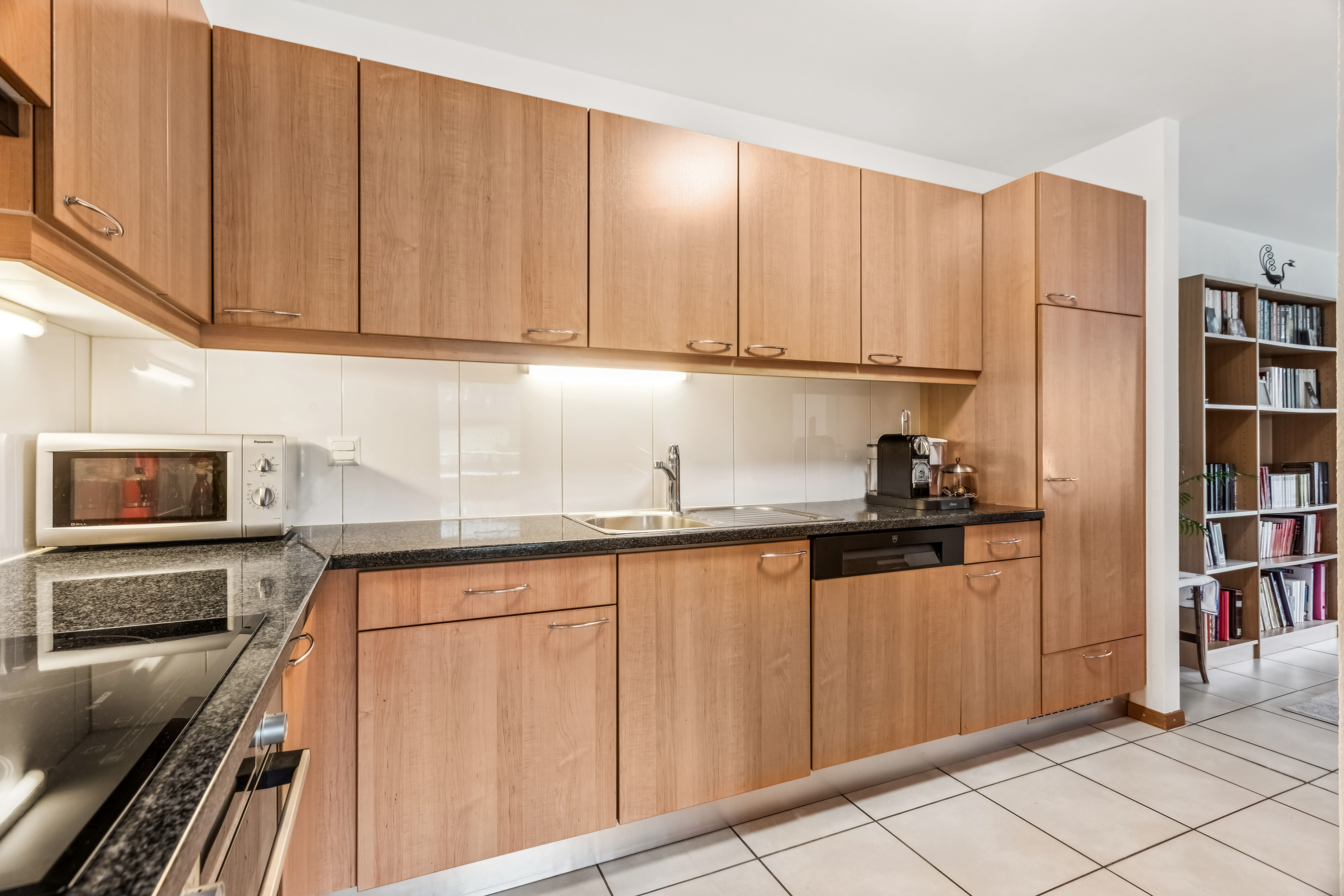 La cuisine semi-ouverte