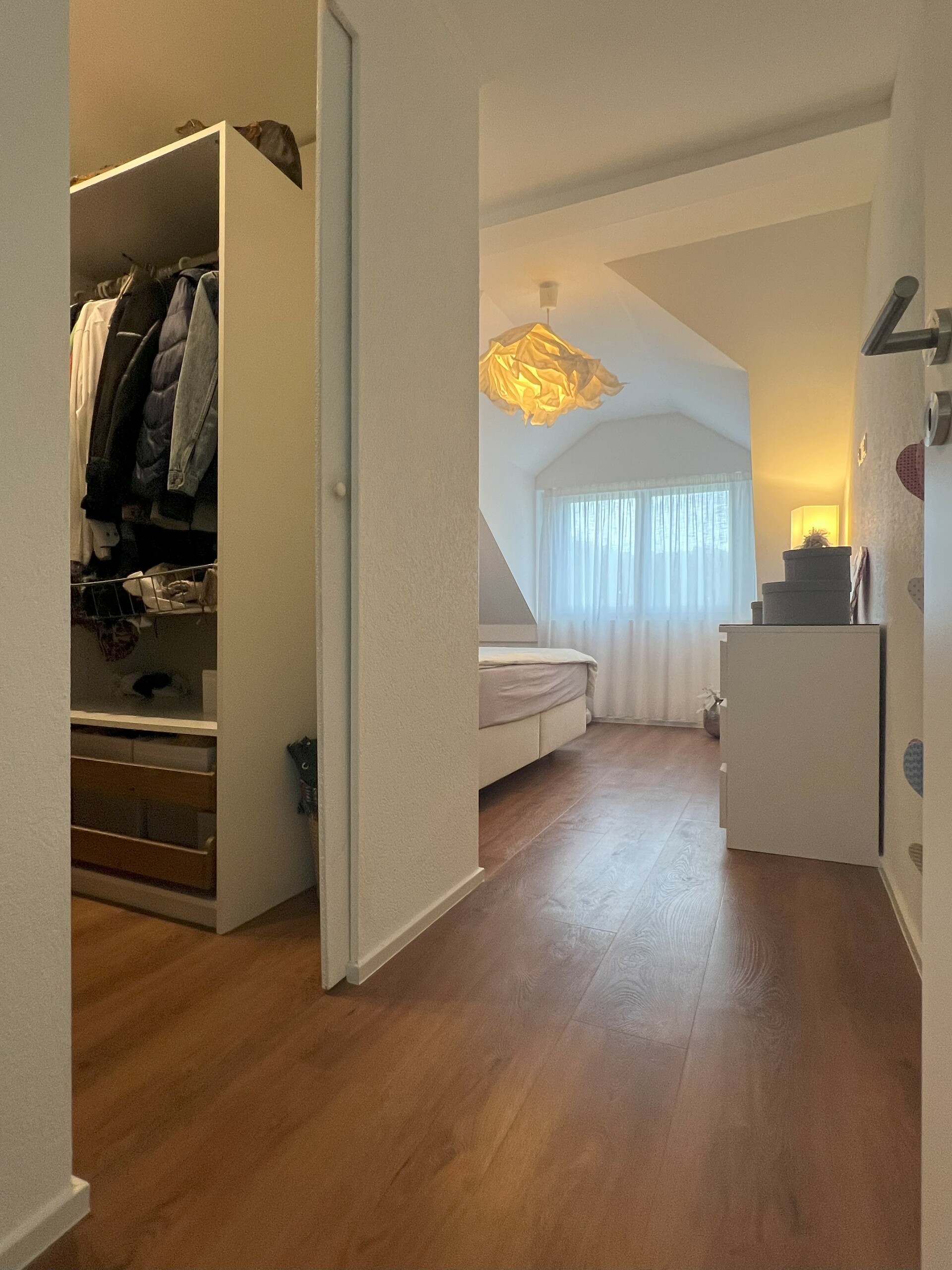 Elternzimmer mit Ankleide