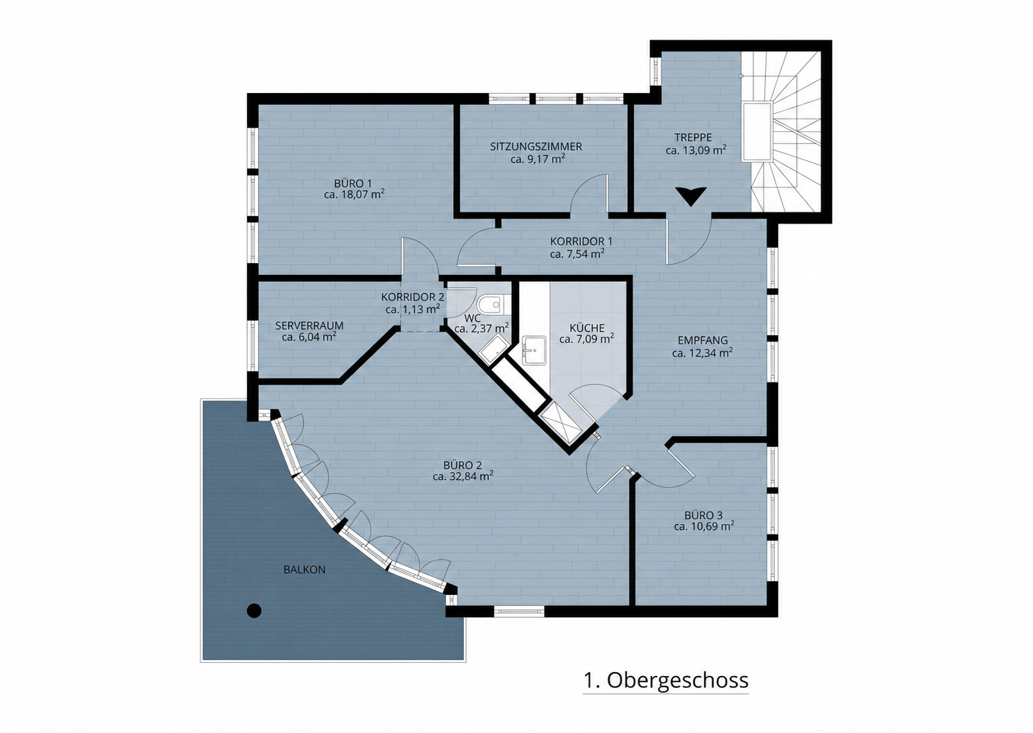 1. Obergeschoss 1. Obergeschoss