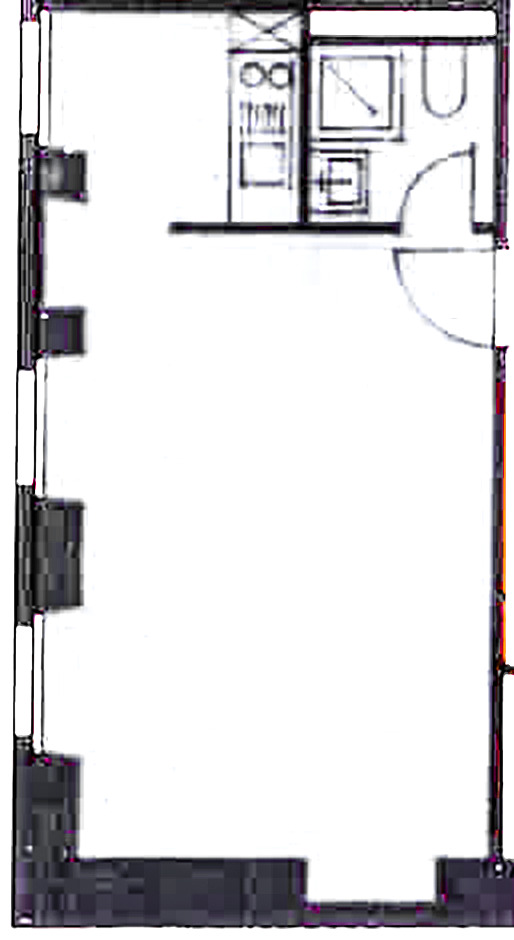 Les Studios exposent une surface d'environ 20 m2 Les Studios exposent une surface d'environ 20 m2