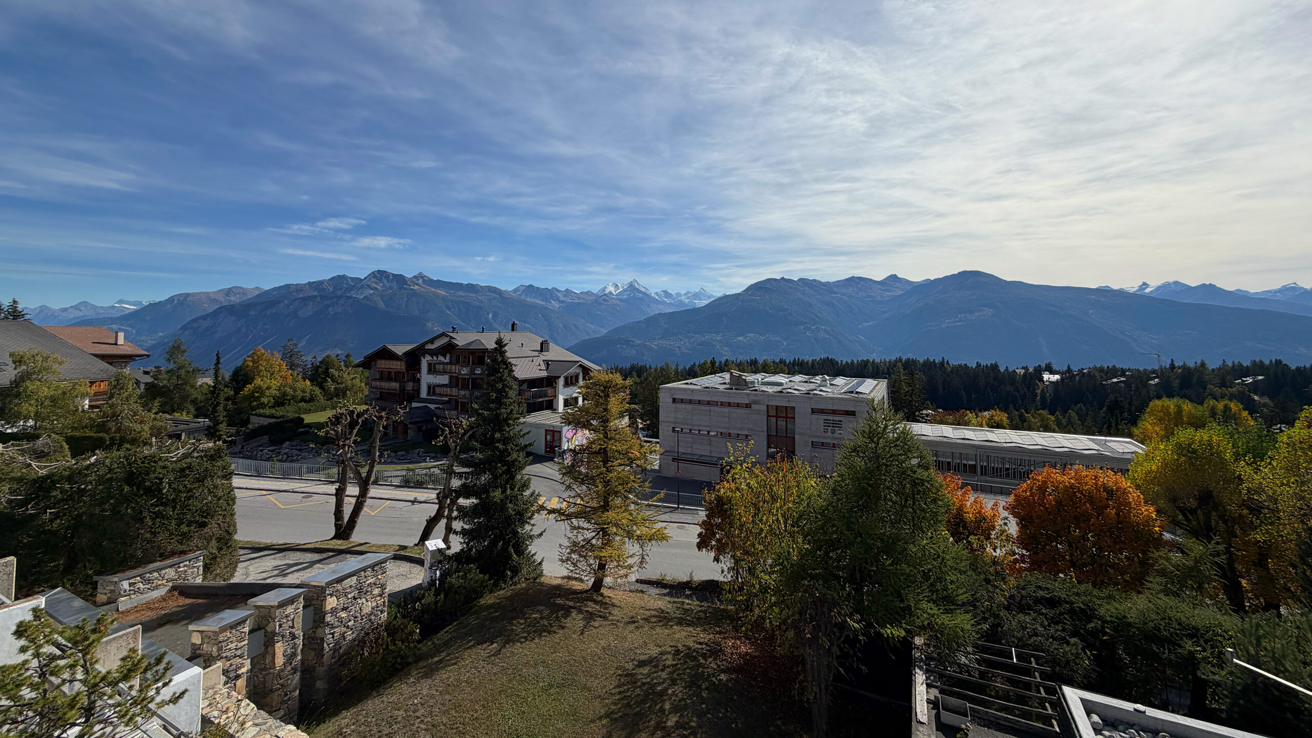 Vue depuis le balcon
