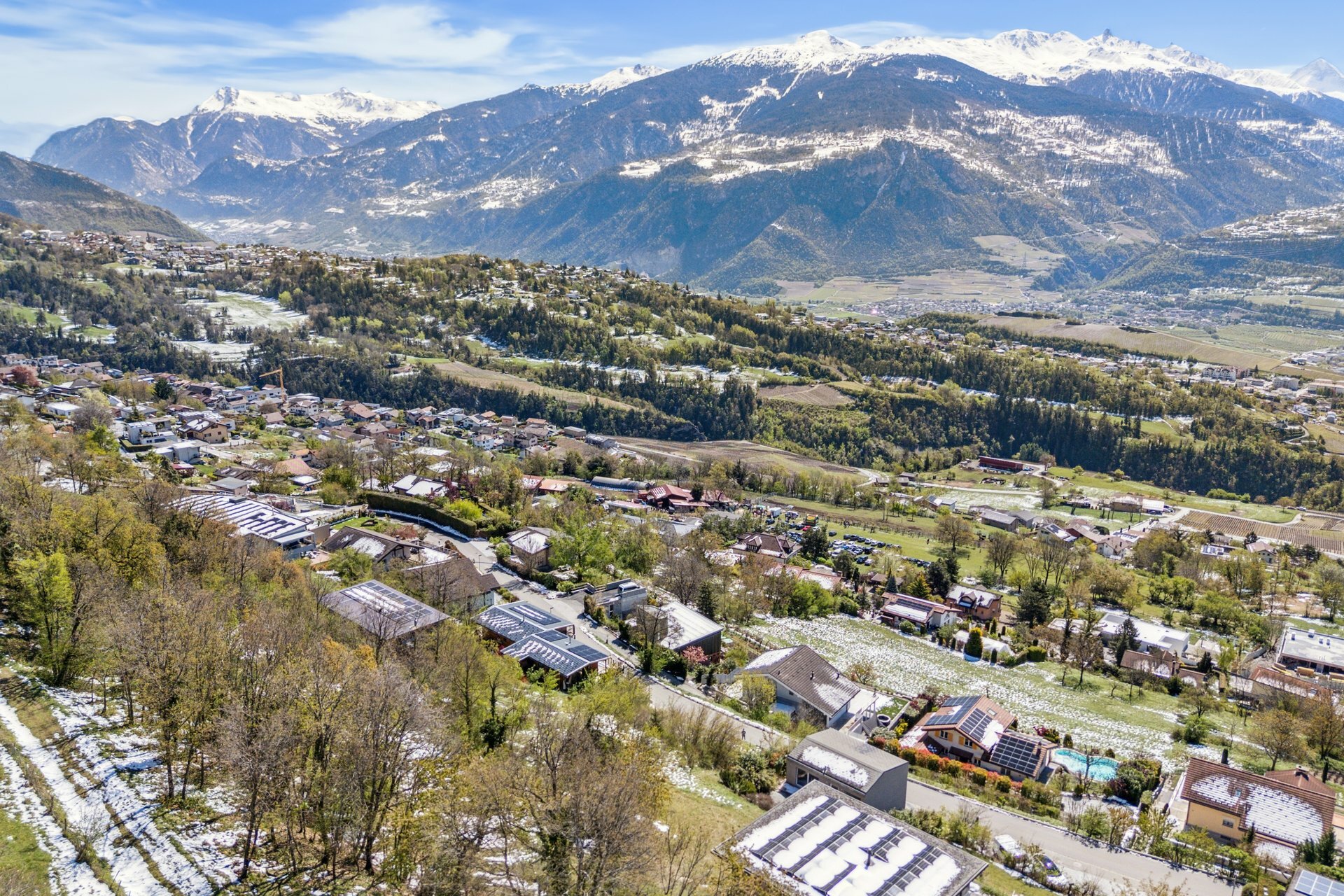 Vue panoramique du projet