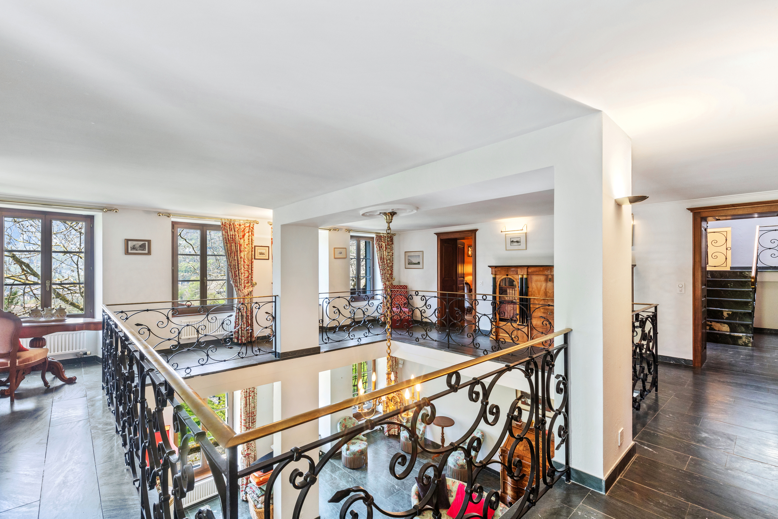 Galerie - Vue depuis le 1er étage 