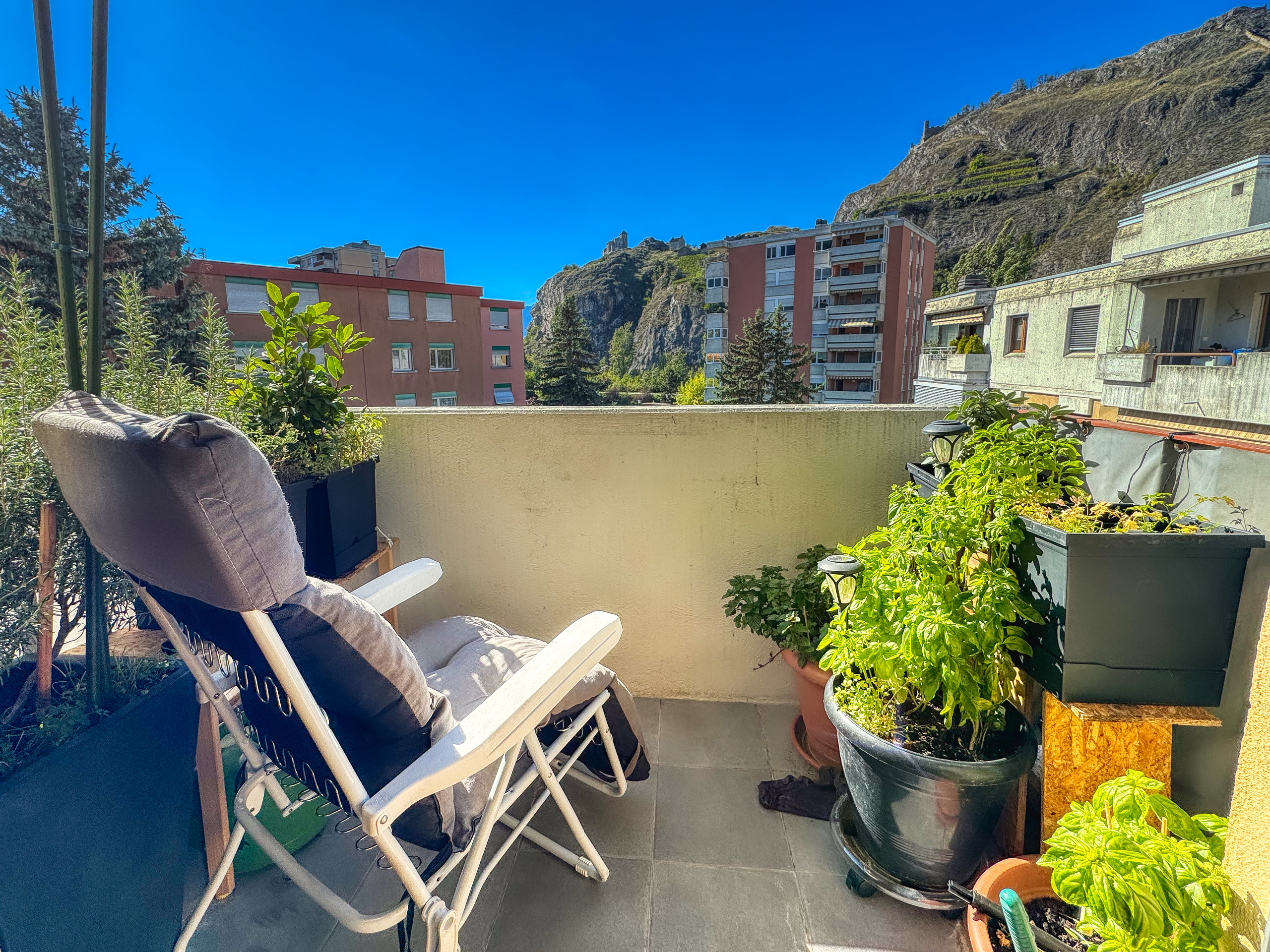 Wohnung Vissigen - Balkon Wohnung Vissigen - Balkon