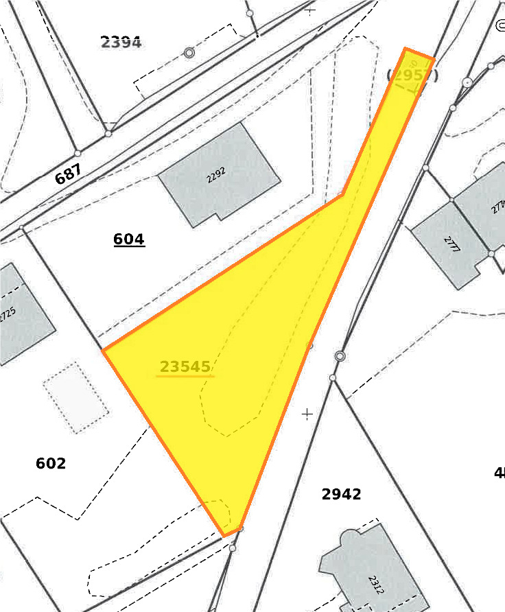 Plan de la parcelle  Plan de la parcelle