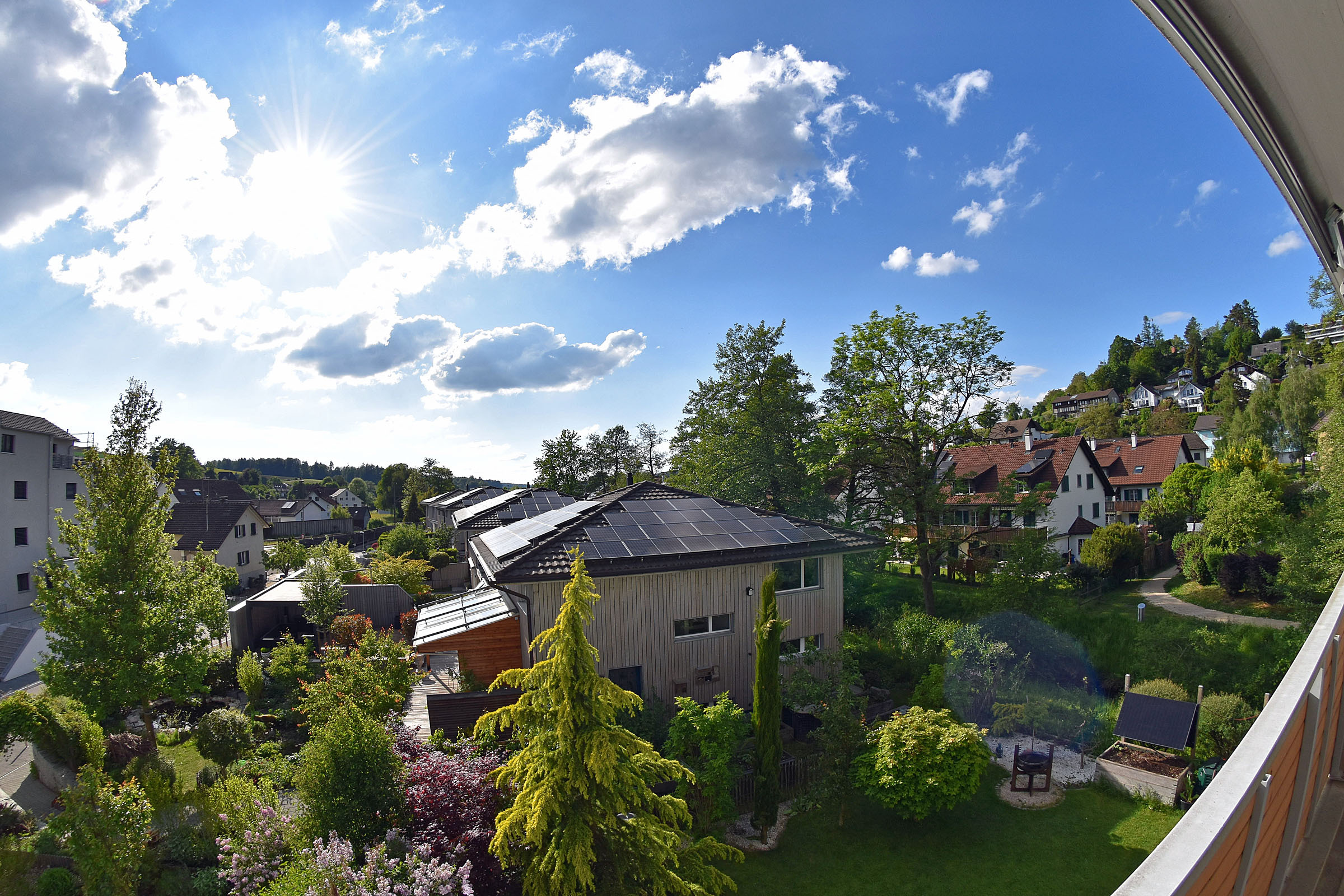 Aussicht ab Terrasse Aussicht ab Terrasse