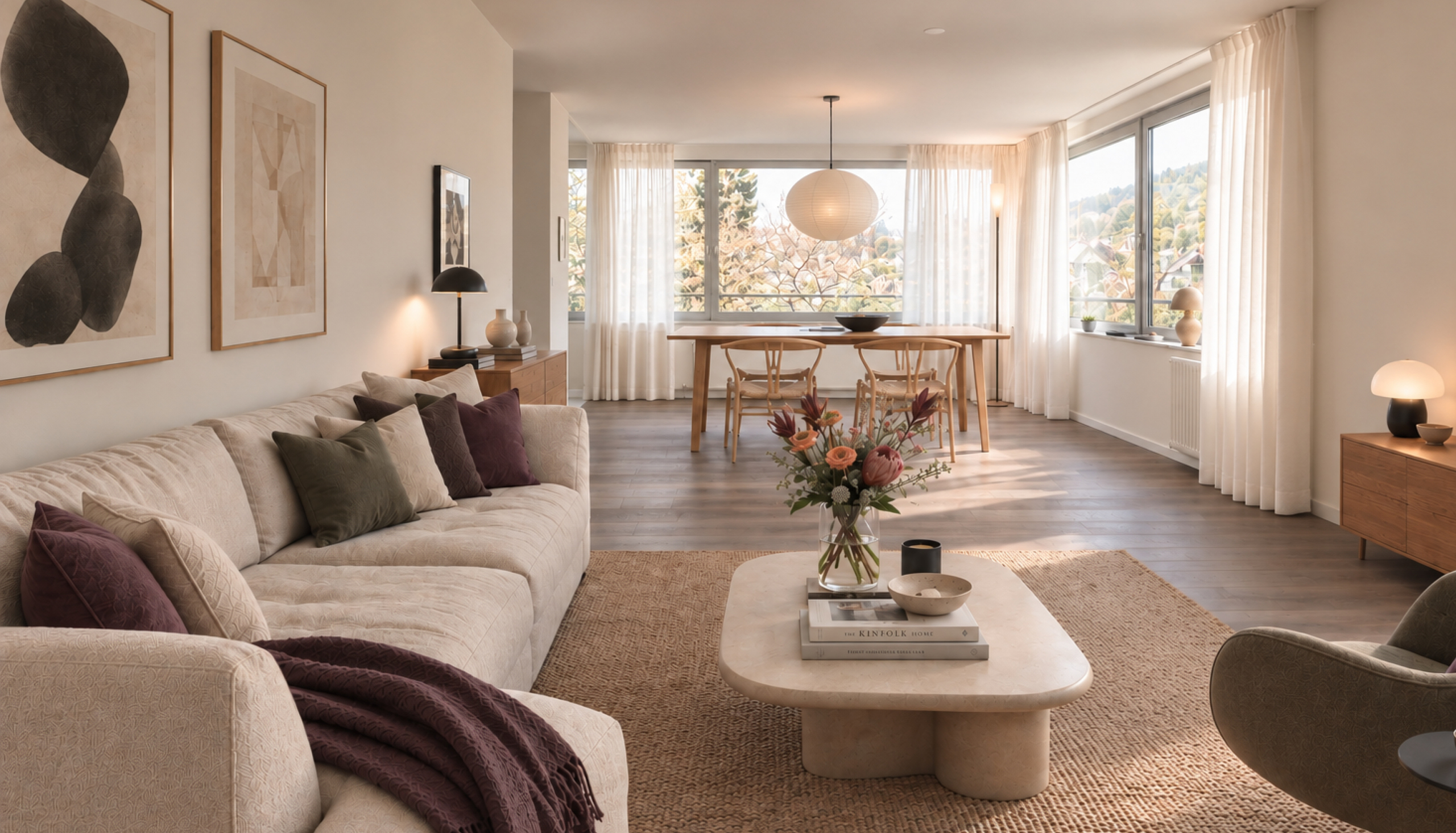 Visualisierung Wohnzimmer