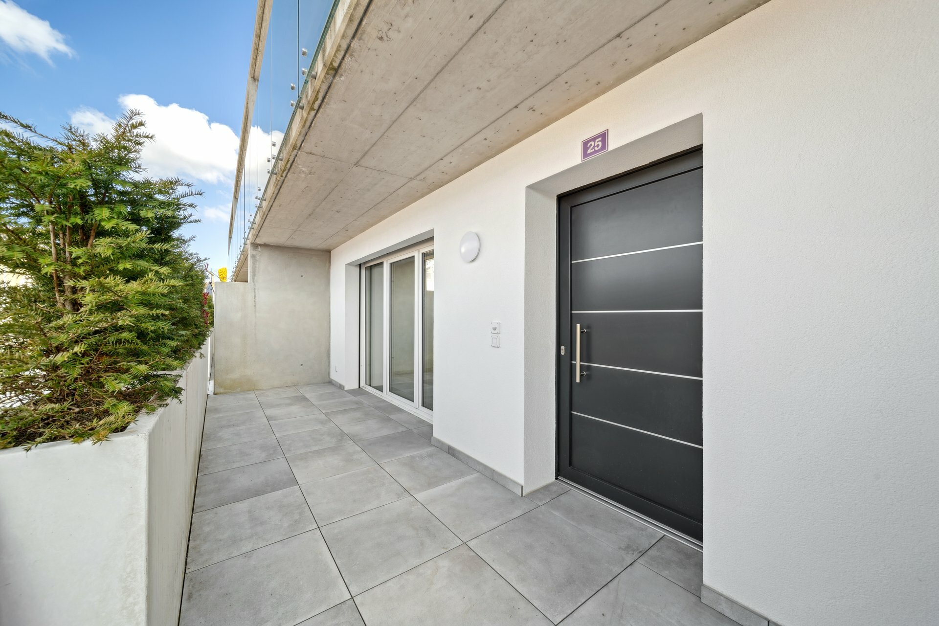 Terrasse niveau entrée 