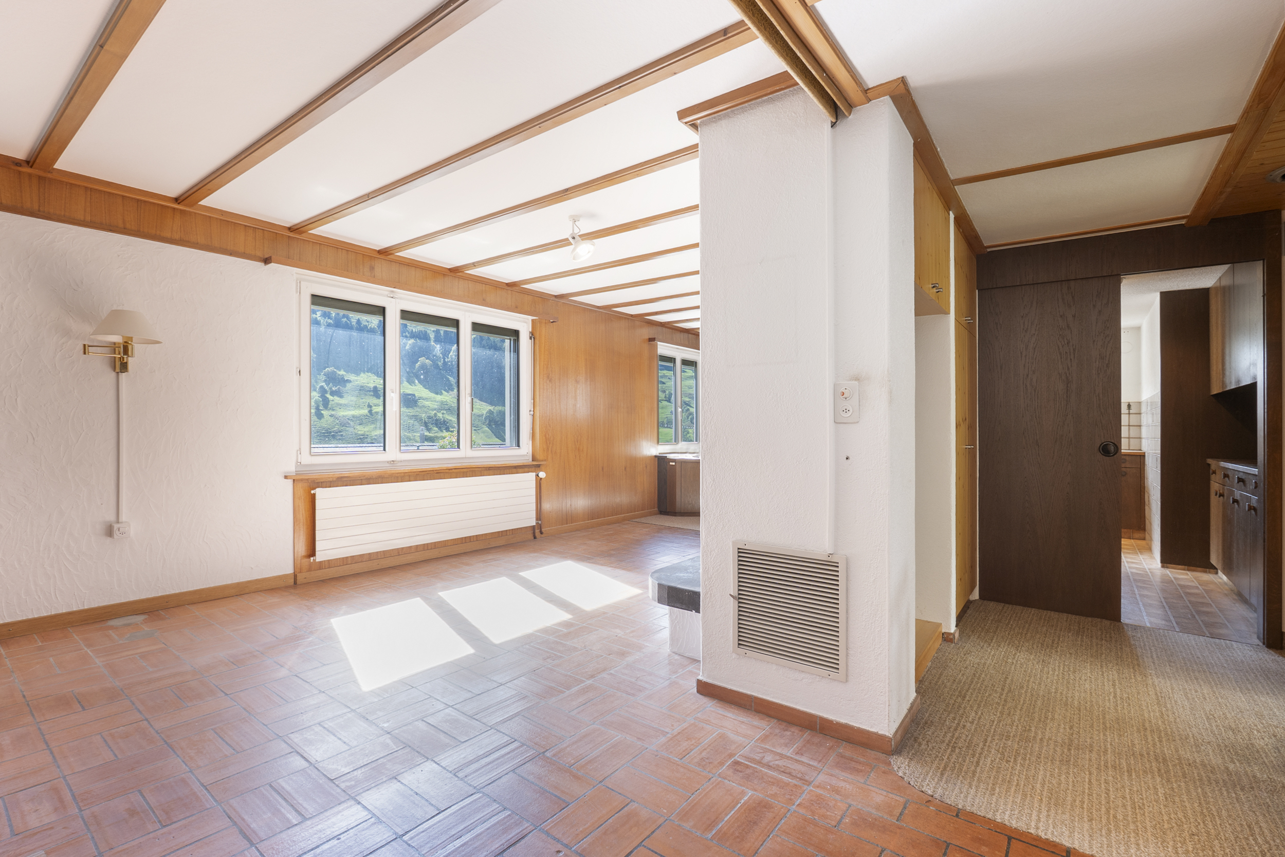 Obere Etage: Eingangsbereich zum Wohnbereich