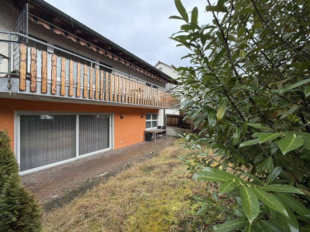 Terrasse und Garten
