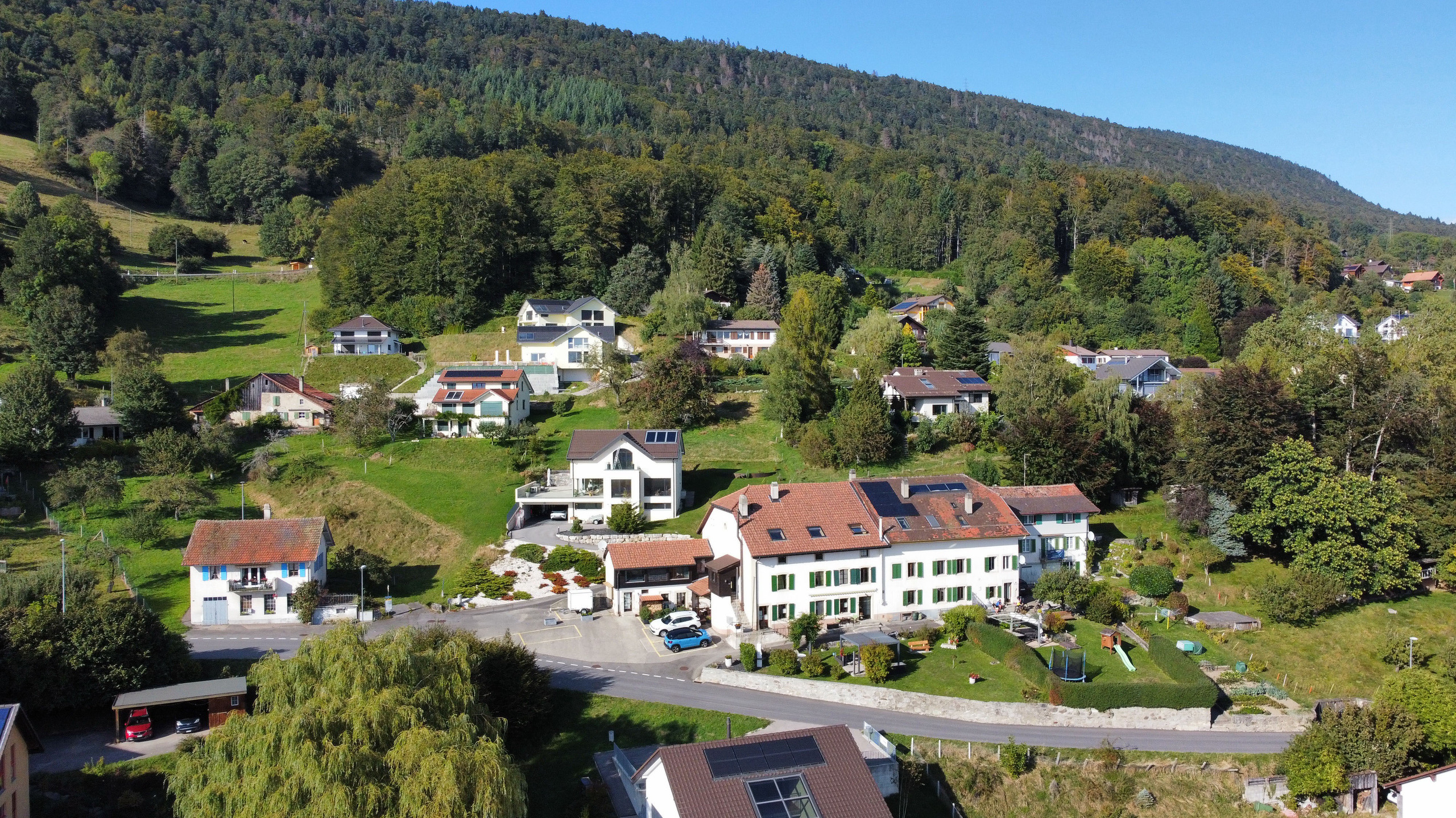 Vue aérienne