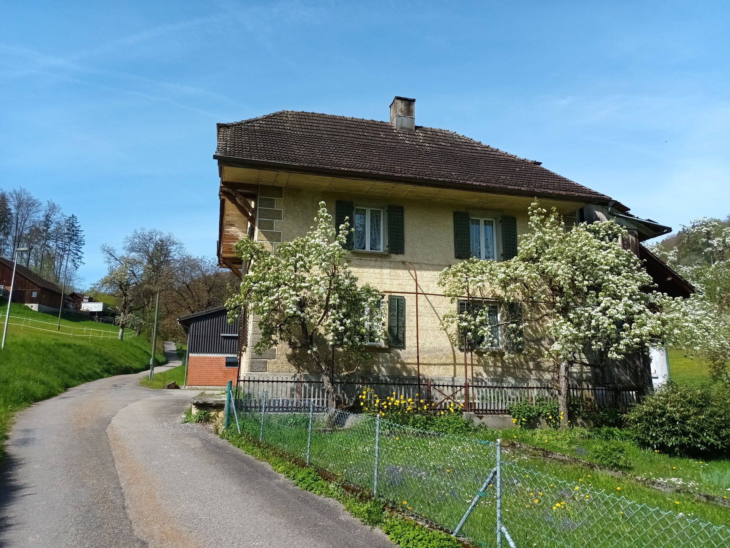 Wohnhaus 2 - Zufahrt Wohnhaus 2 - Zufahrt